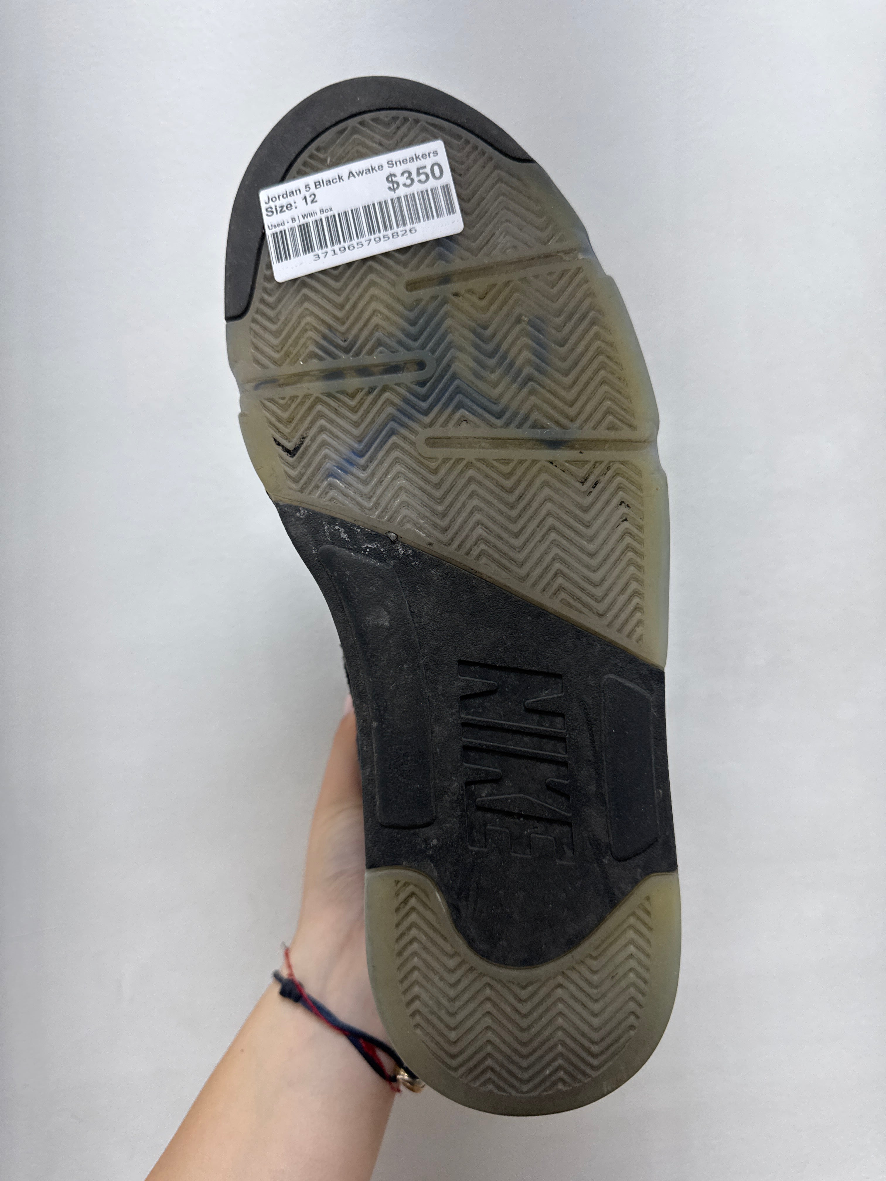 Jordan 5 Black Awake Sneakers