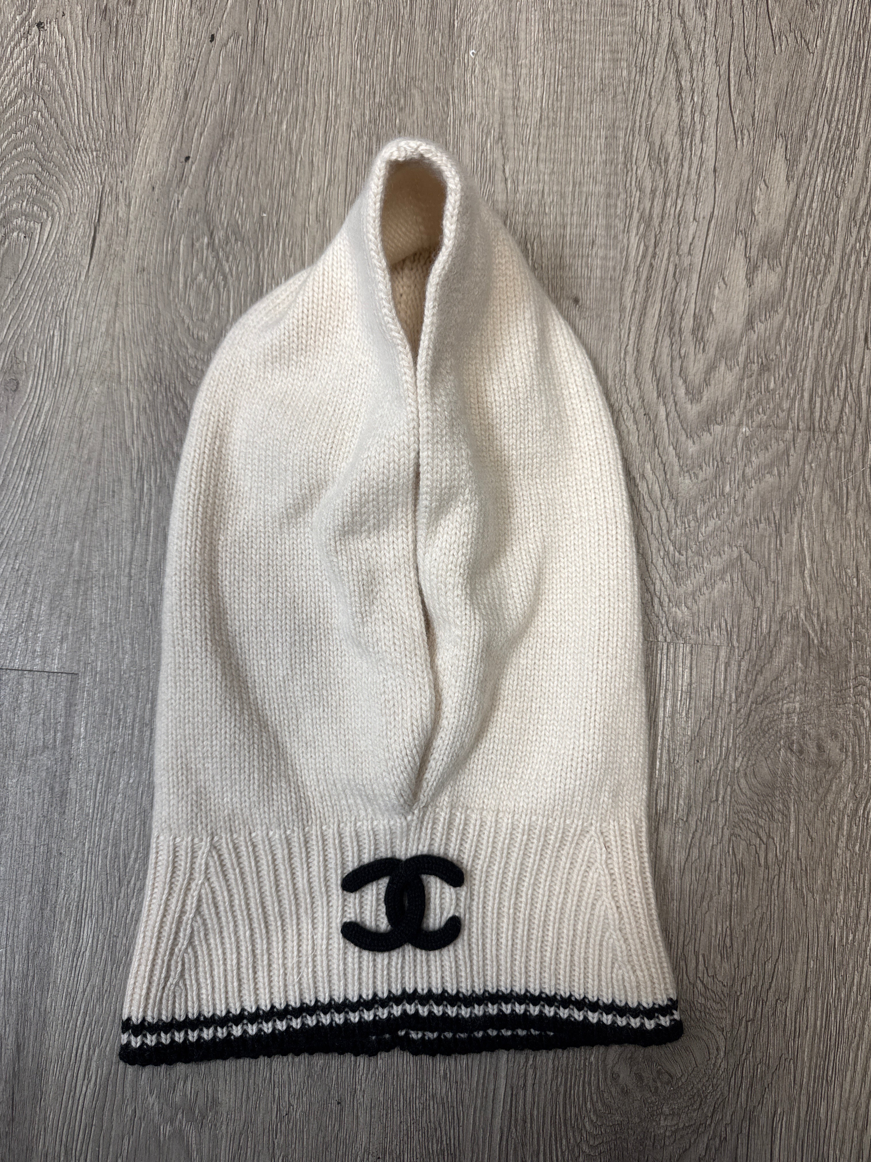 Chanel Cashmere CC Ski Mask