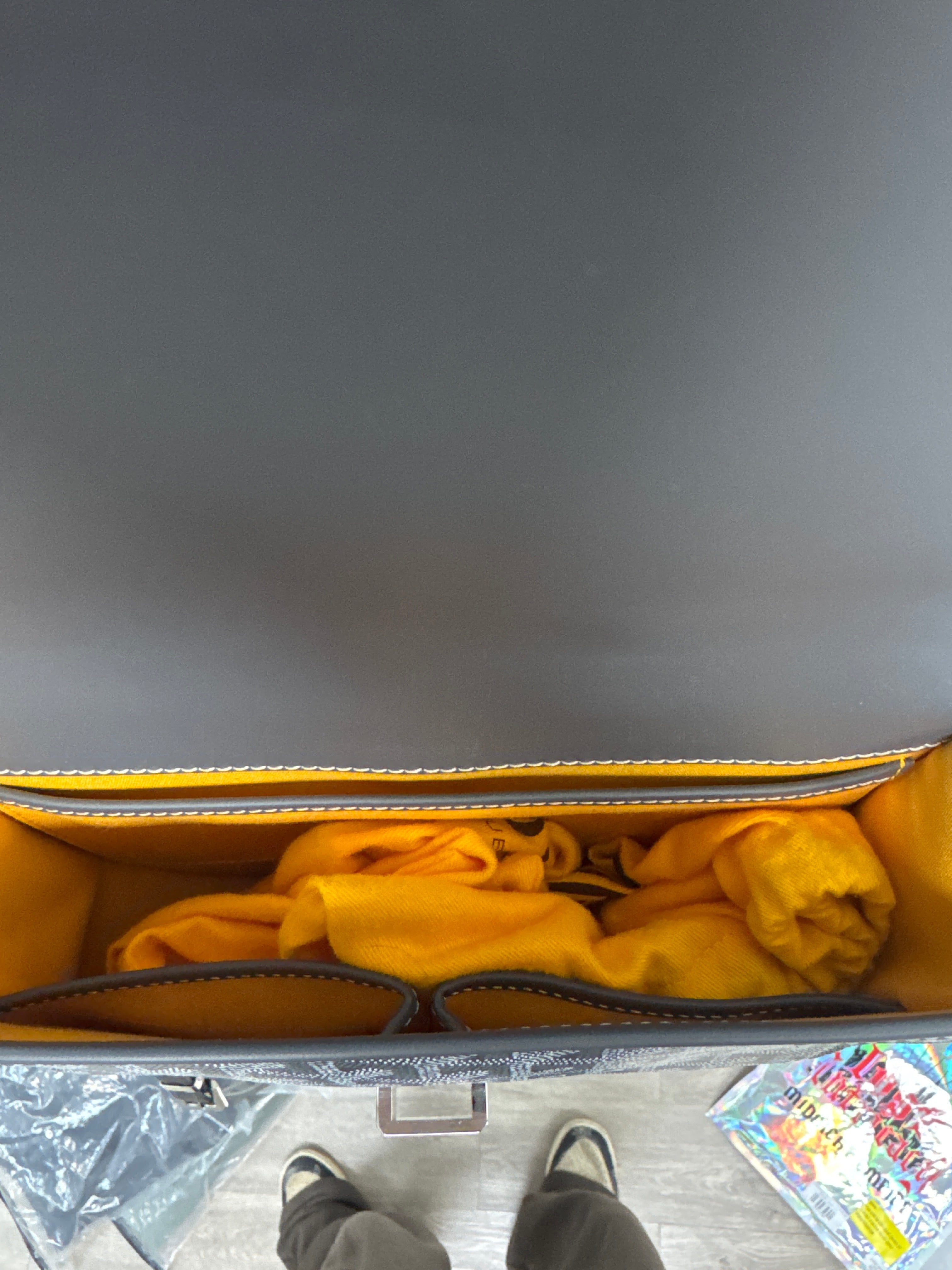 Goyard Belvedere Grey PM Bag