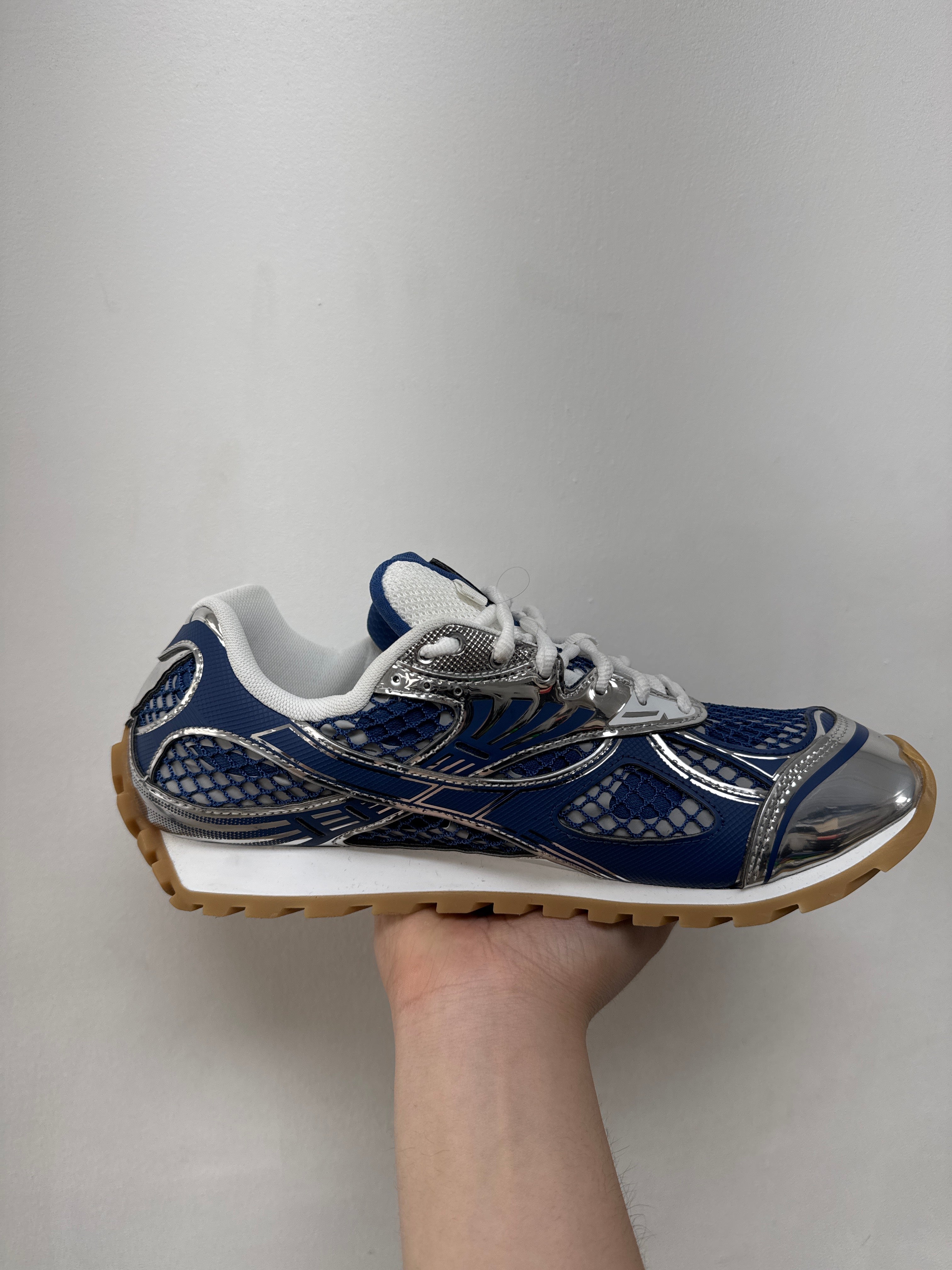 Bottega Veneta Blue Venezia Orbits Sneakers