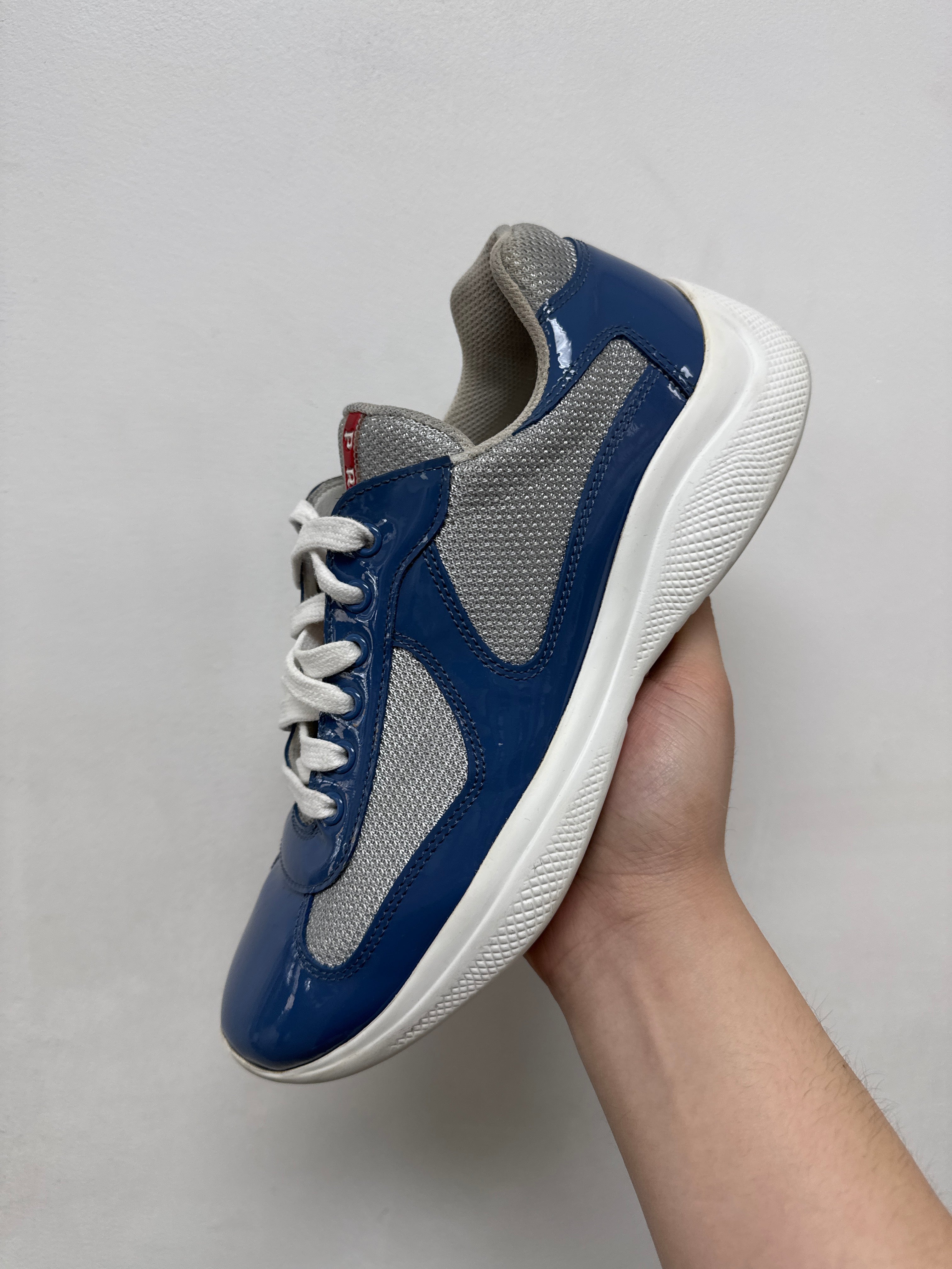 Prada Powder Blue Cups Sneakers