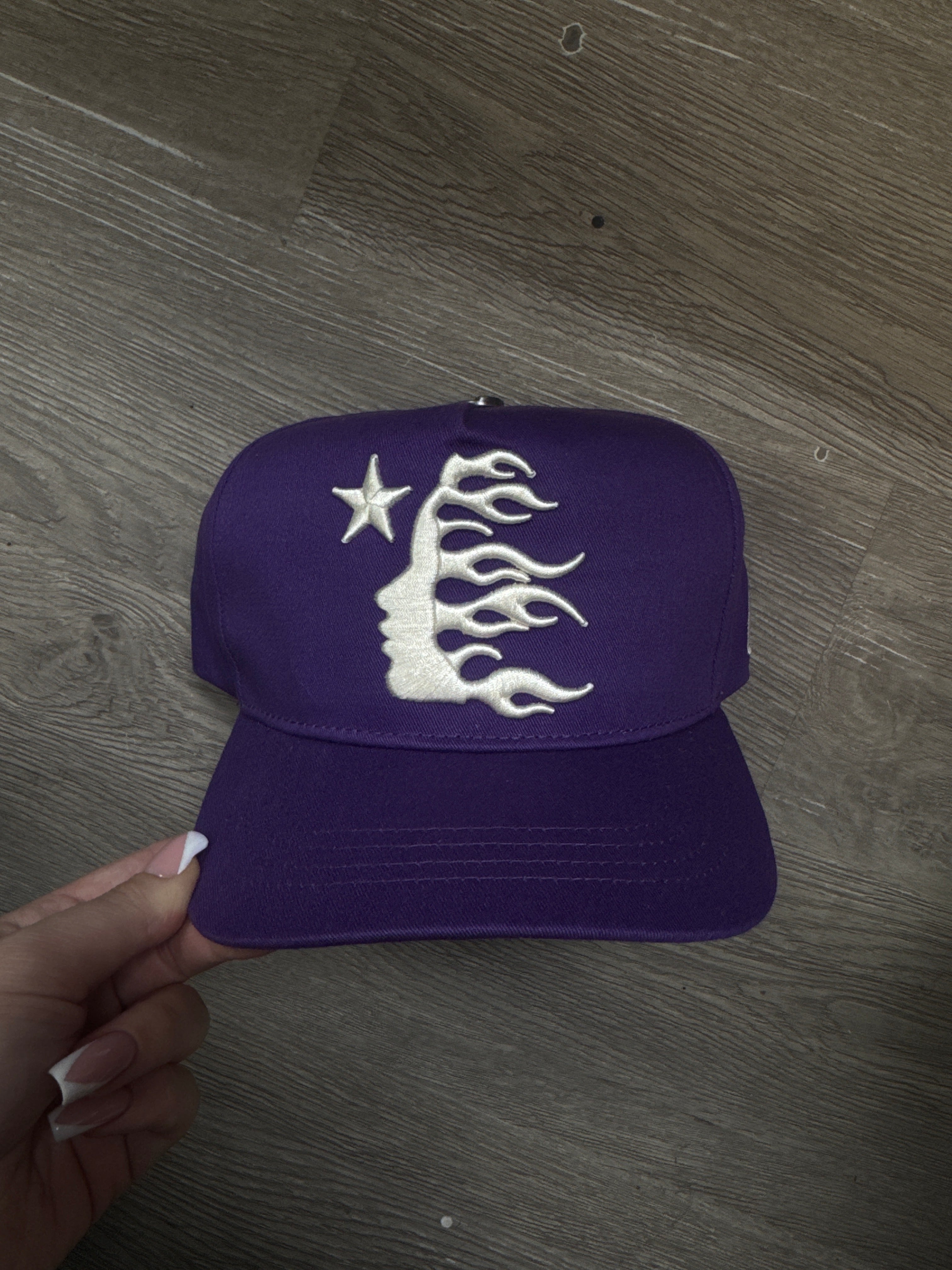 Hellstar Purple White Logo Hat