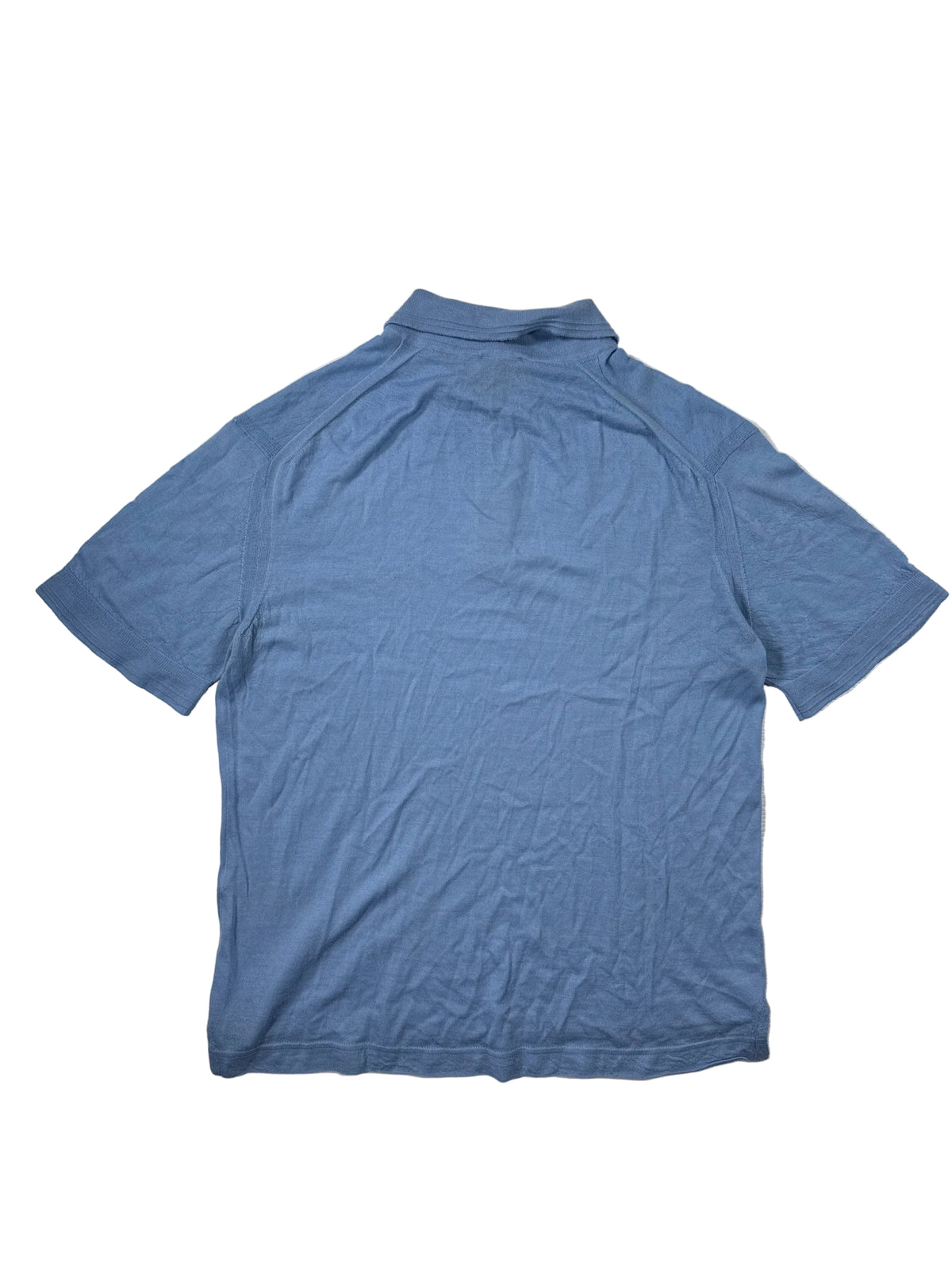 Dior Powder Blue Embroidered Polo