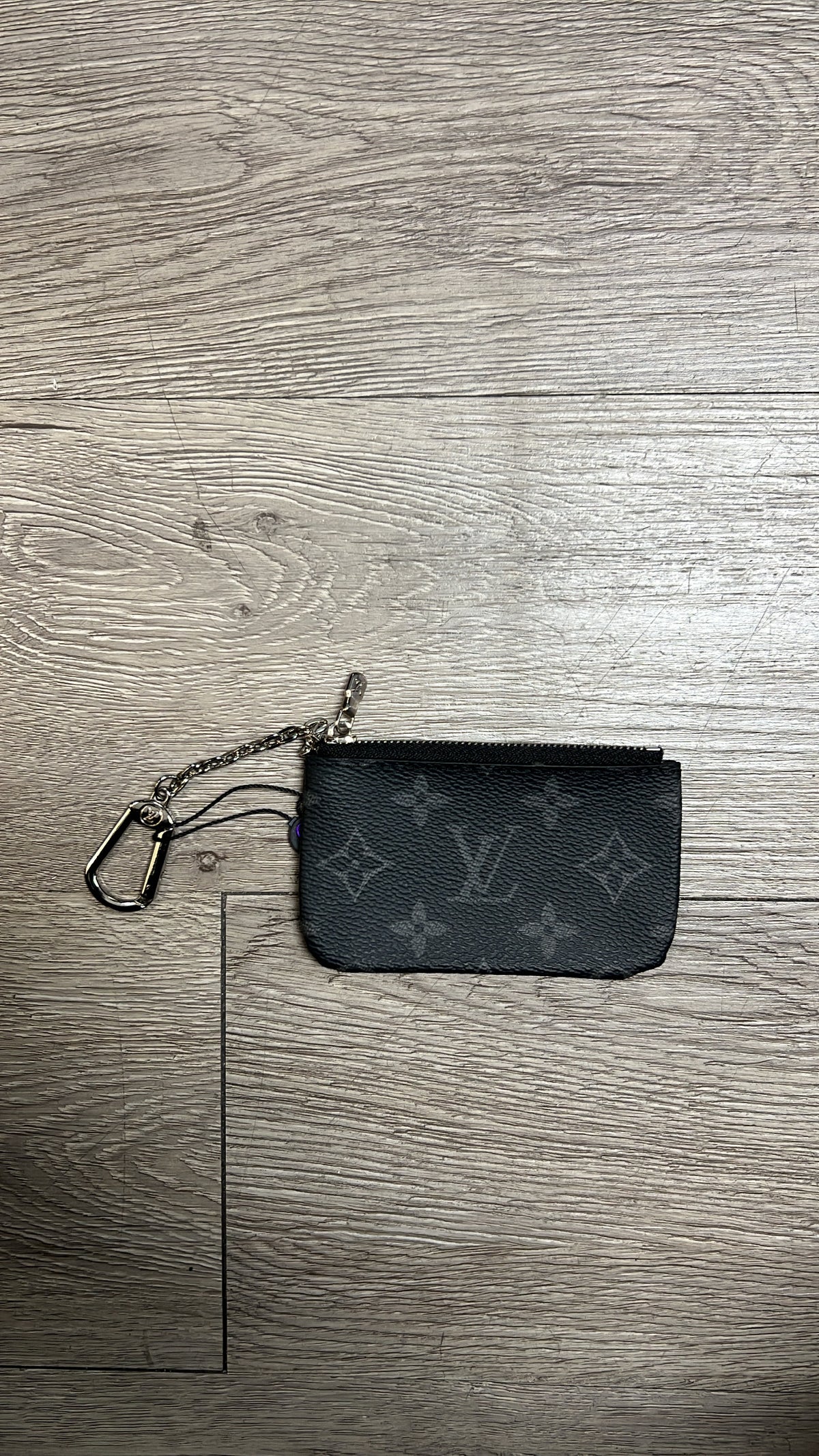 Louis Vuitton Black Monogram Key Clip Accessories
