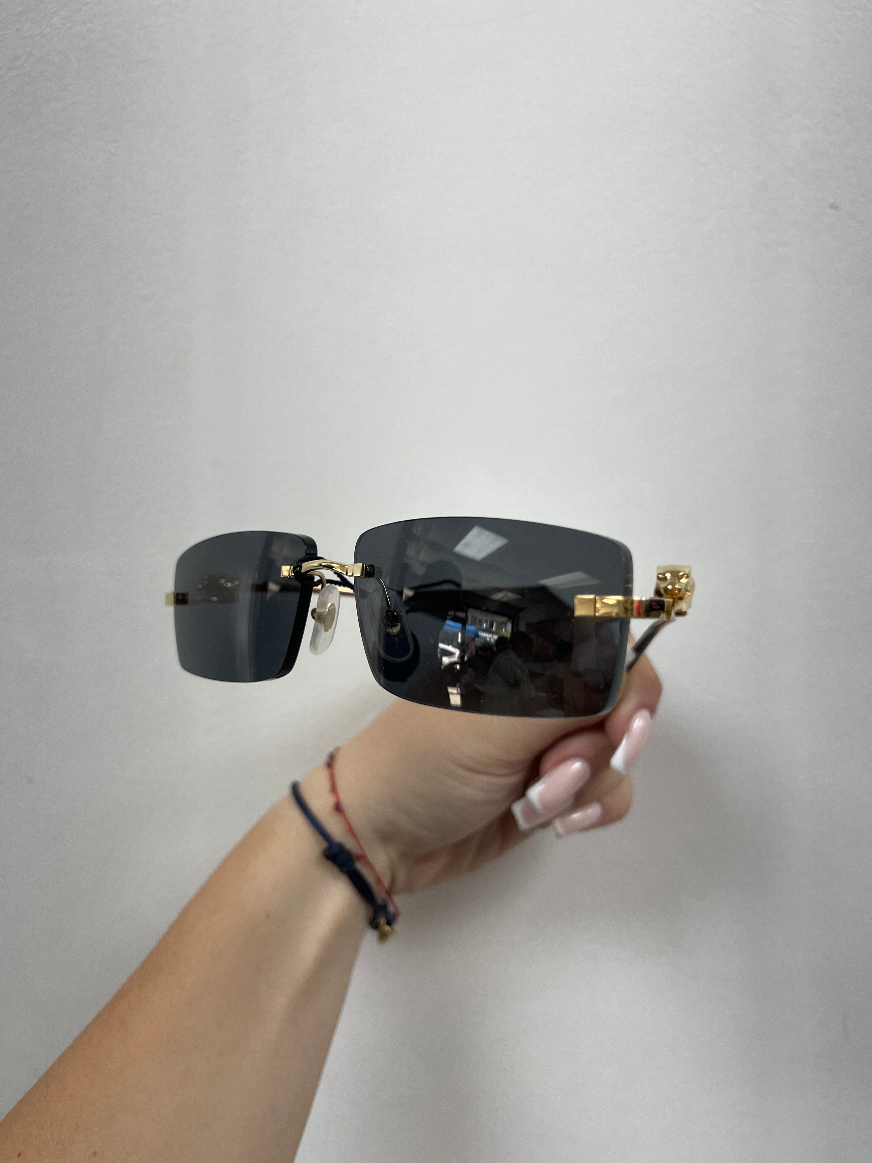 Cartier Rimless Panther Sunglasses