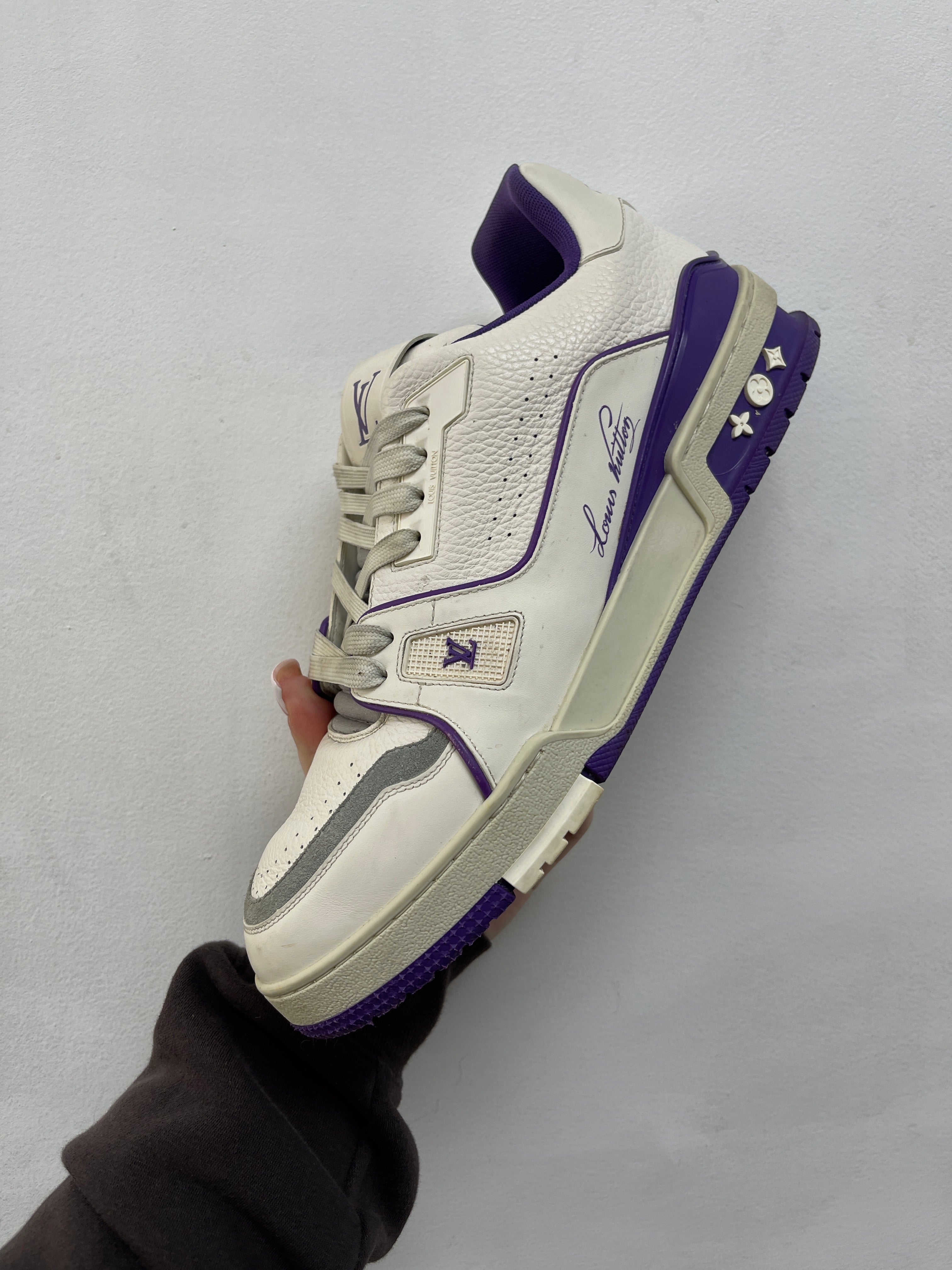 Louis Vuitton Purple #54 Trainer Sneakers