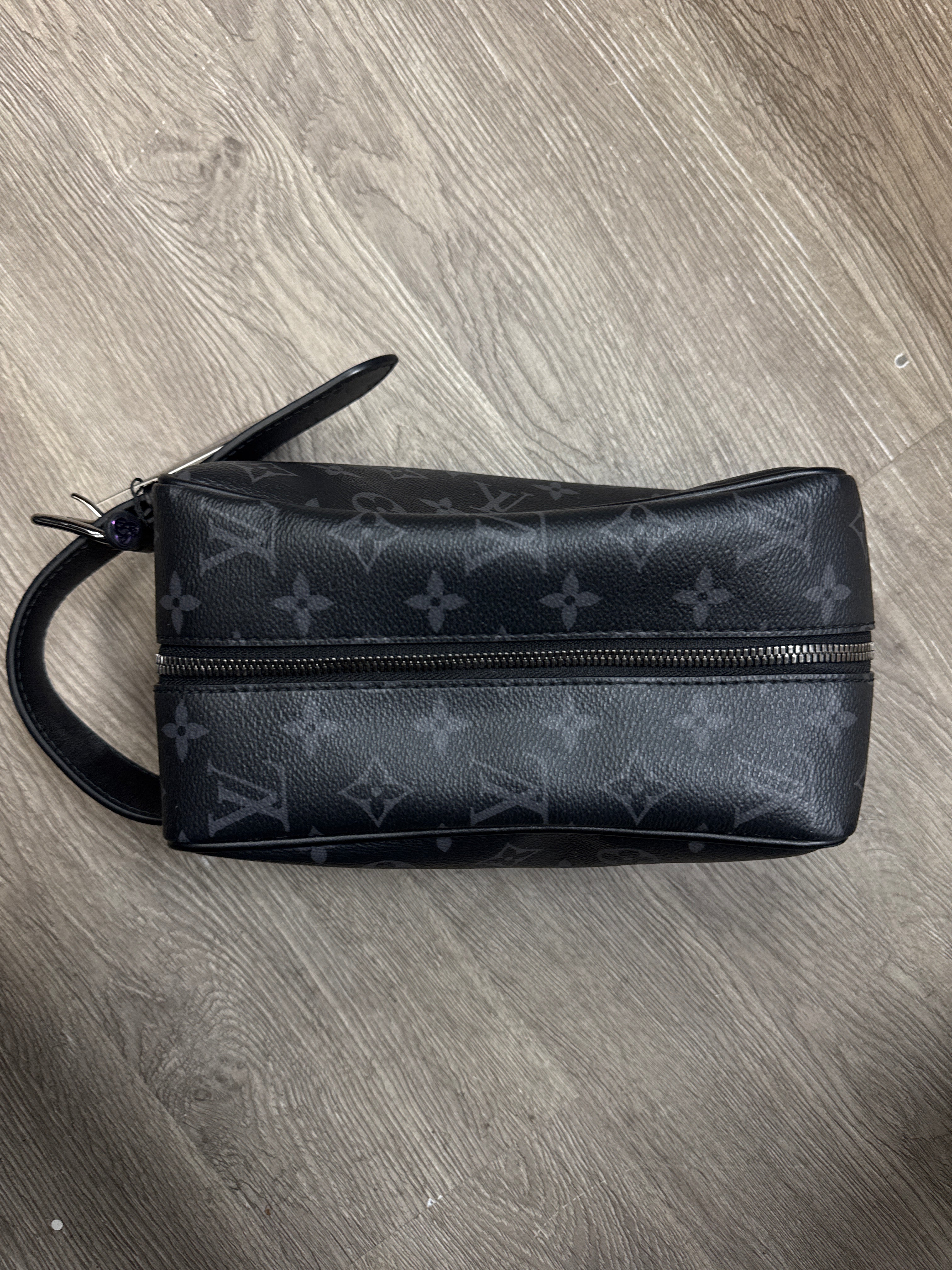 Louis Vuitton Black Monogram Toiltery Bag