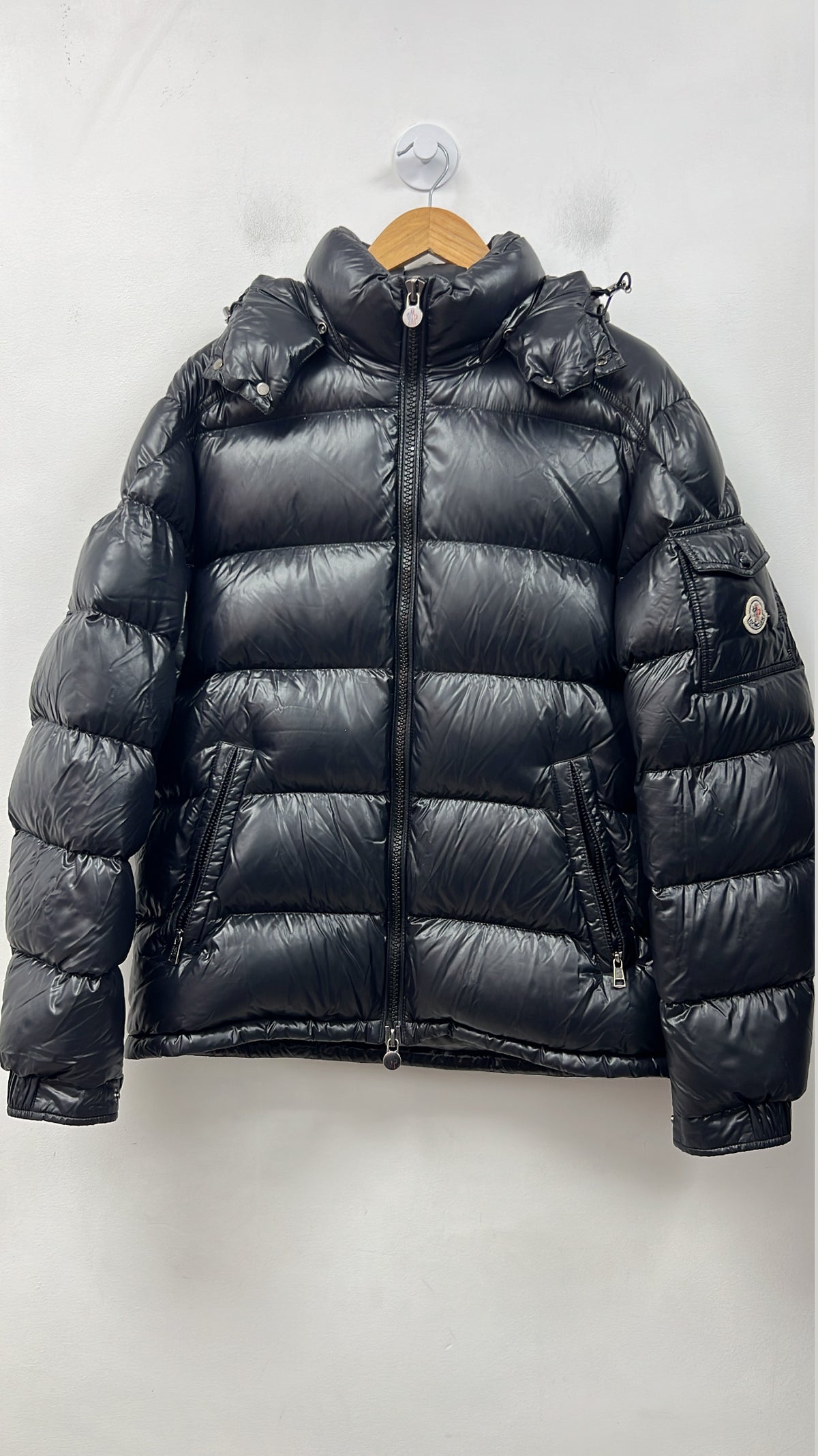 Moncler Black Maya Puffer Jacket