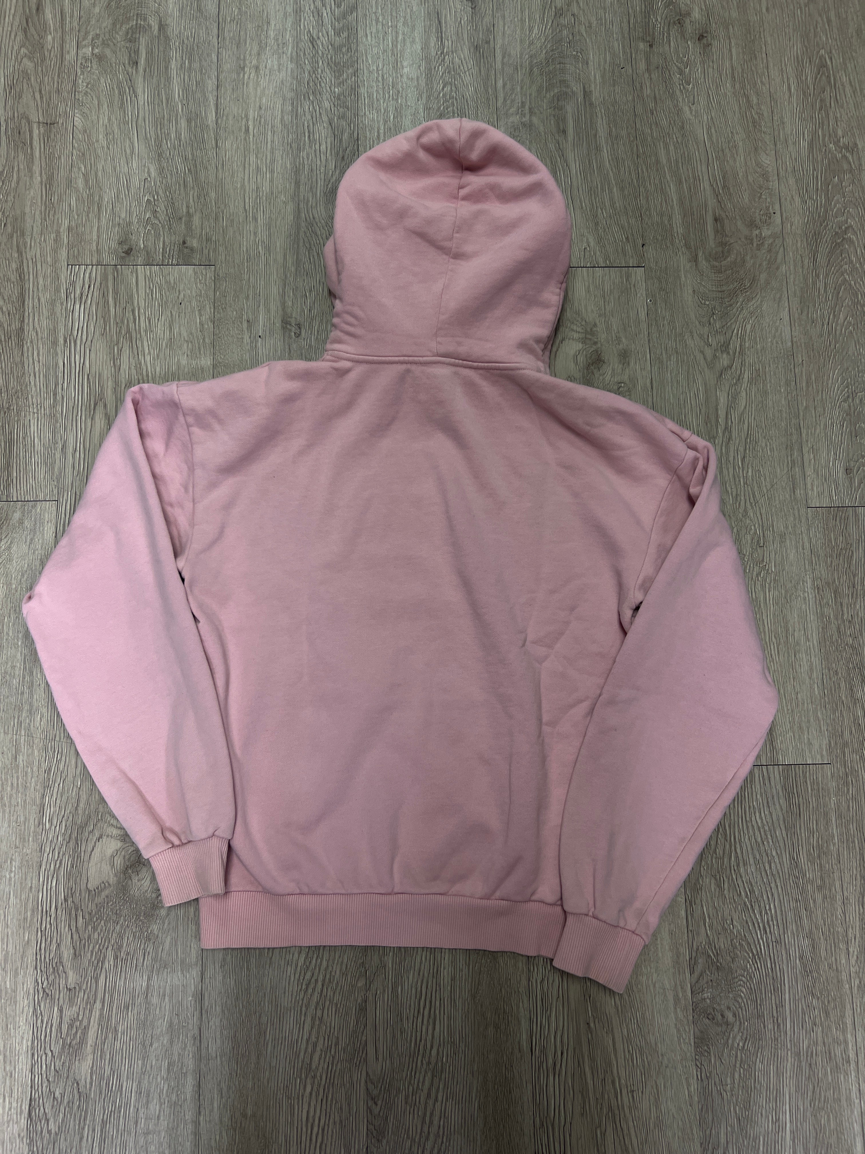 Celine Pink Hood Logo Hoodie