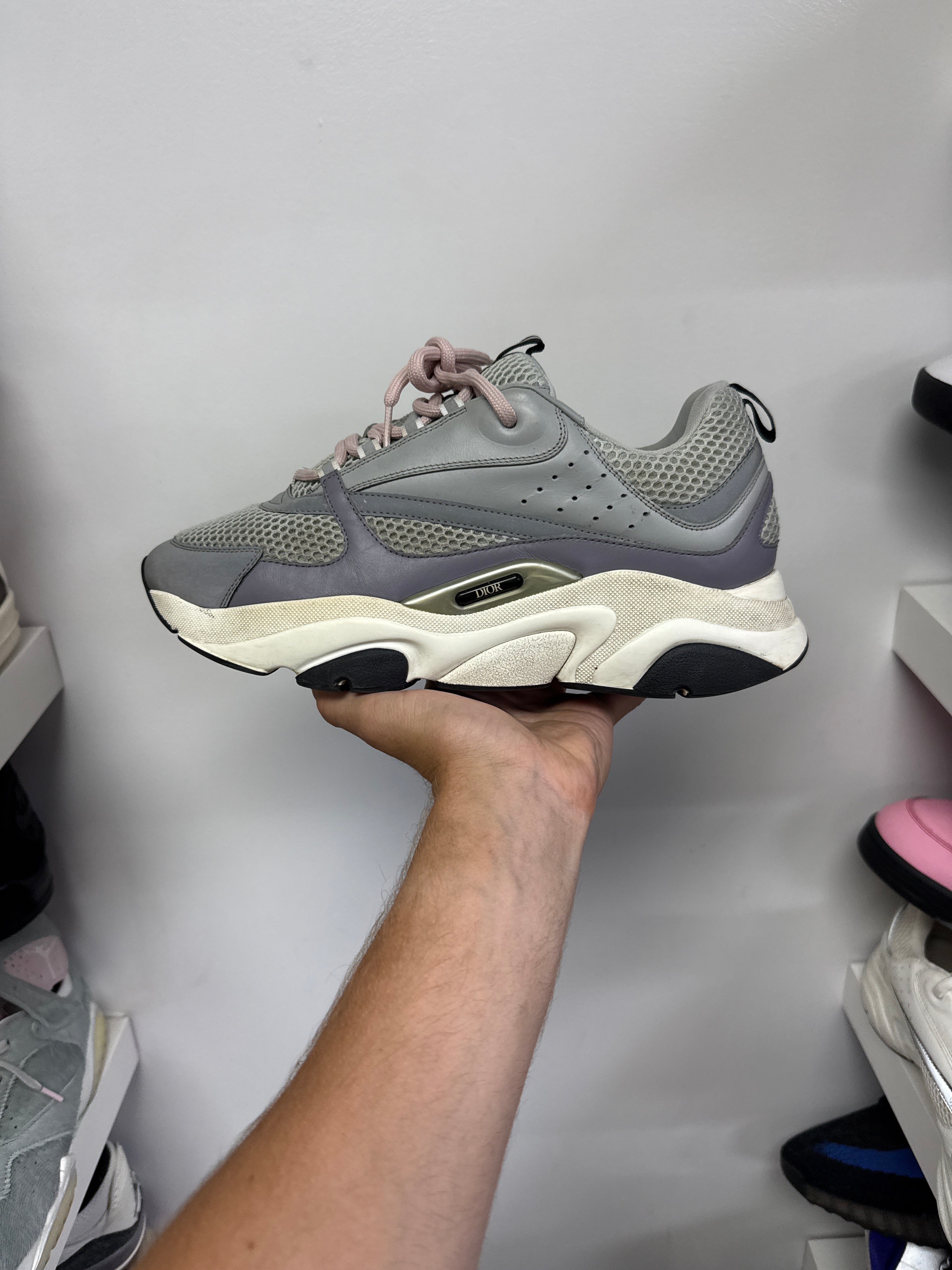 Dior Teal Violet B22 Sneakers