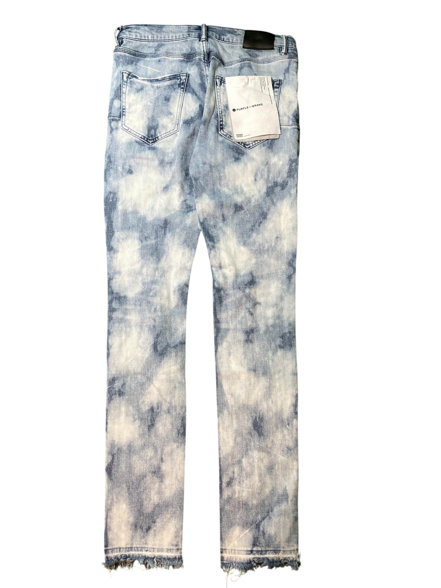 Purple Brand Distressed Light Wash Jeans