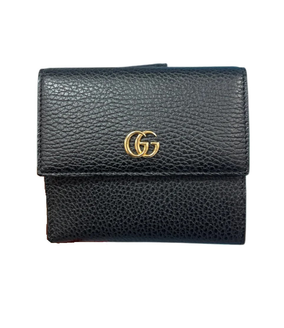 Gucci "GG Logo" Black Wallet