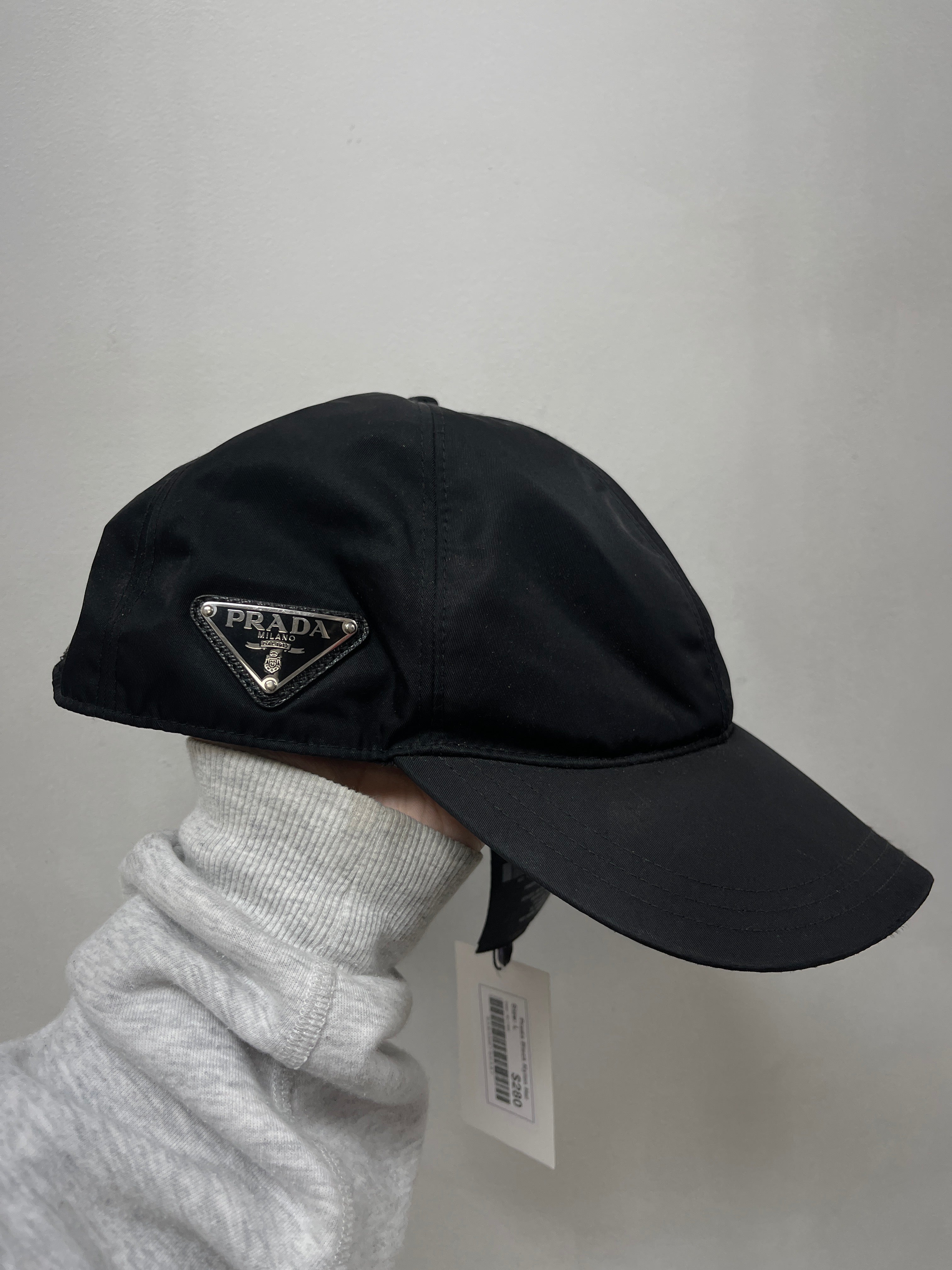 Prada Black Nylon Hat