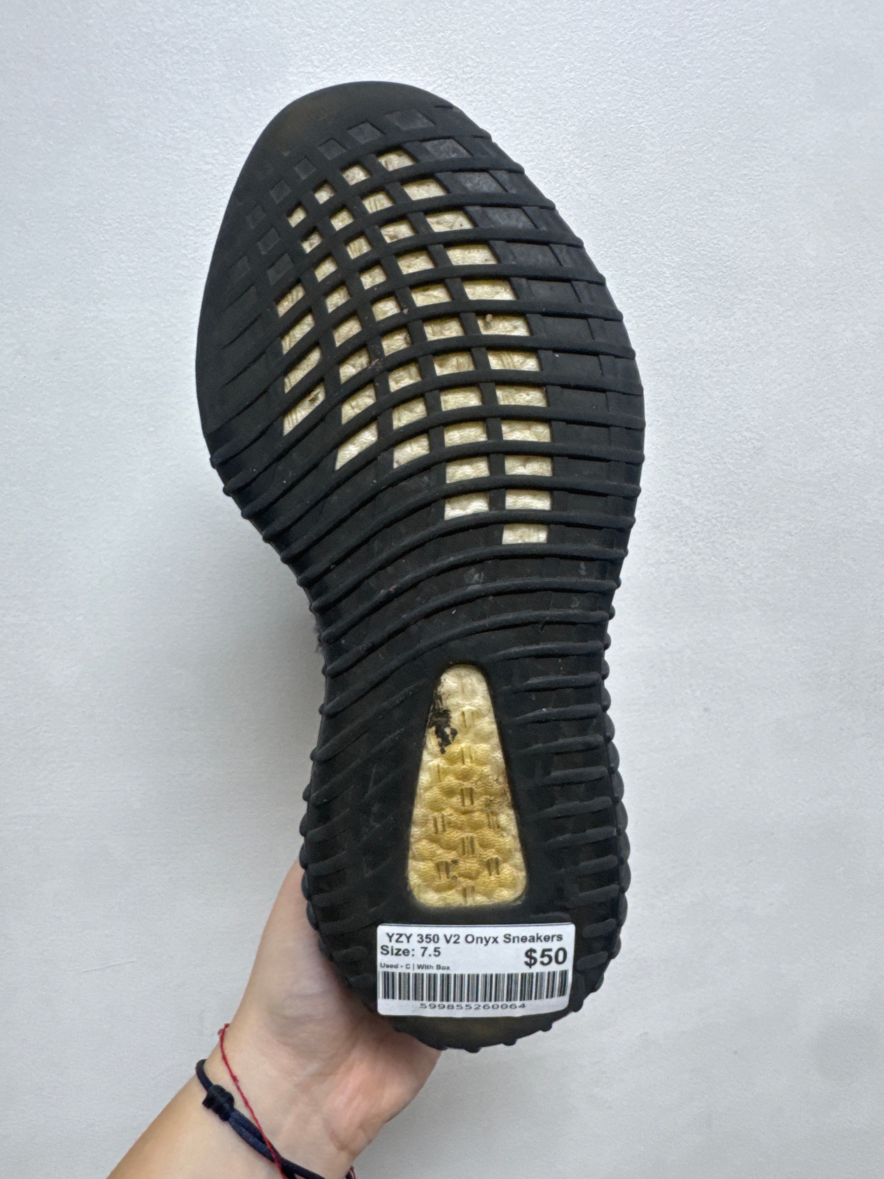 YZY 350 V2 Onyx Sneakers