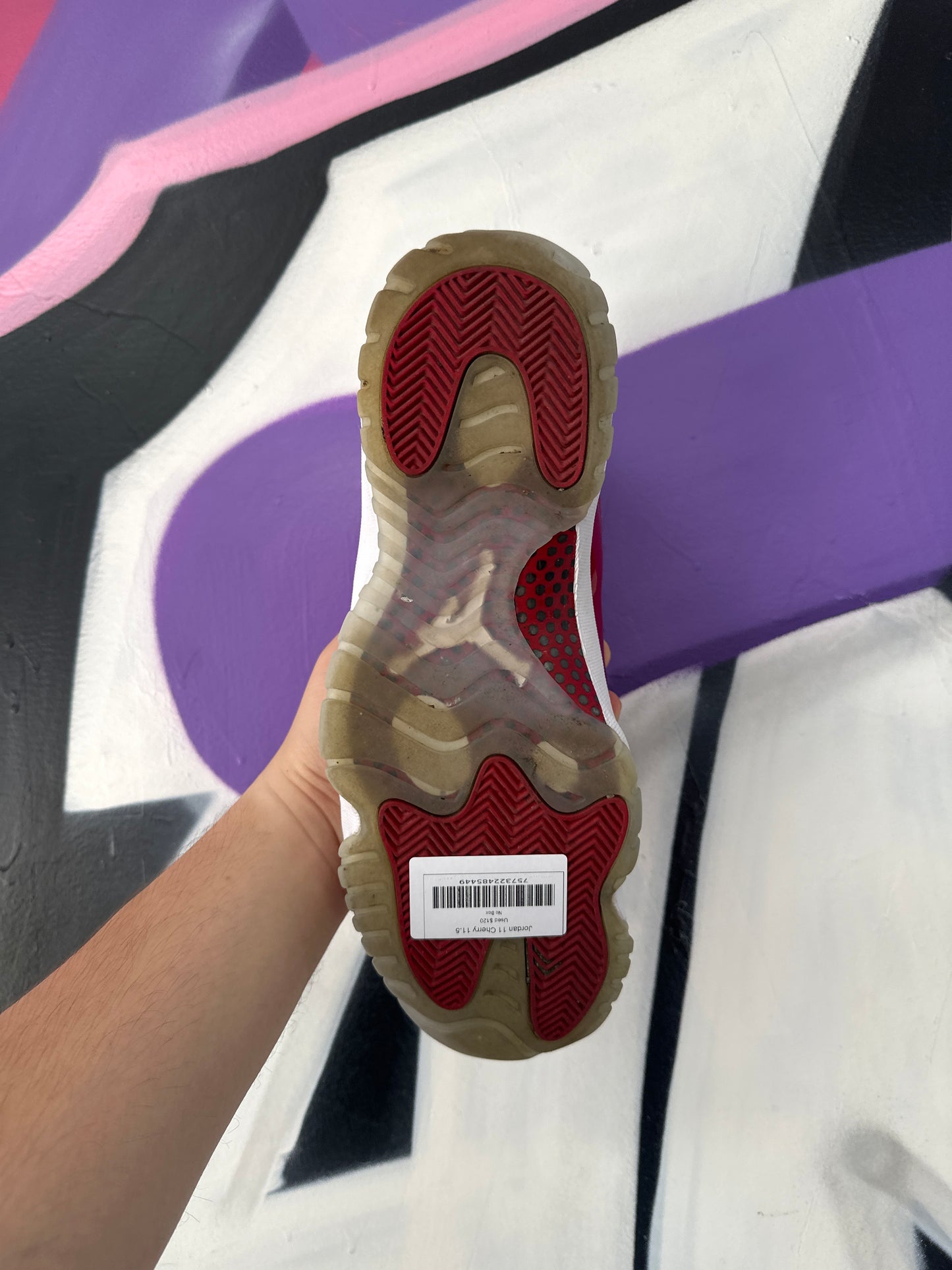 Jordan 11 Cherry Used No Box