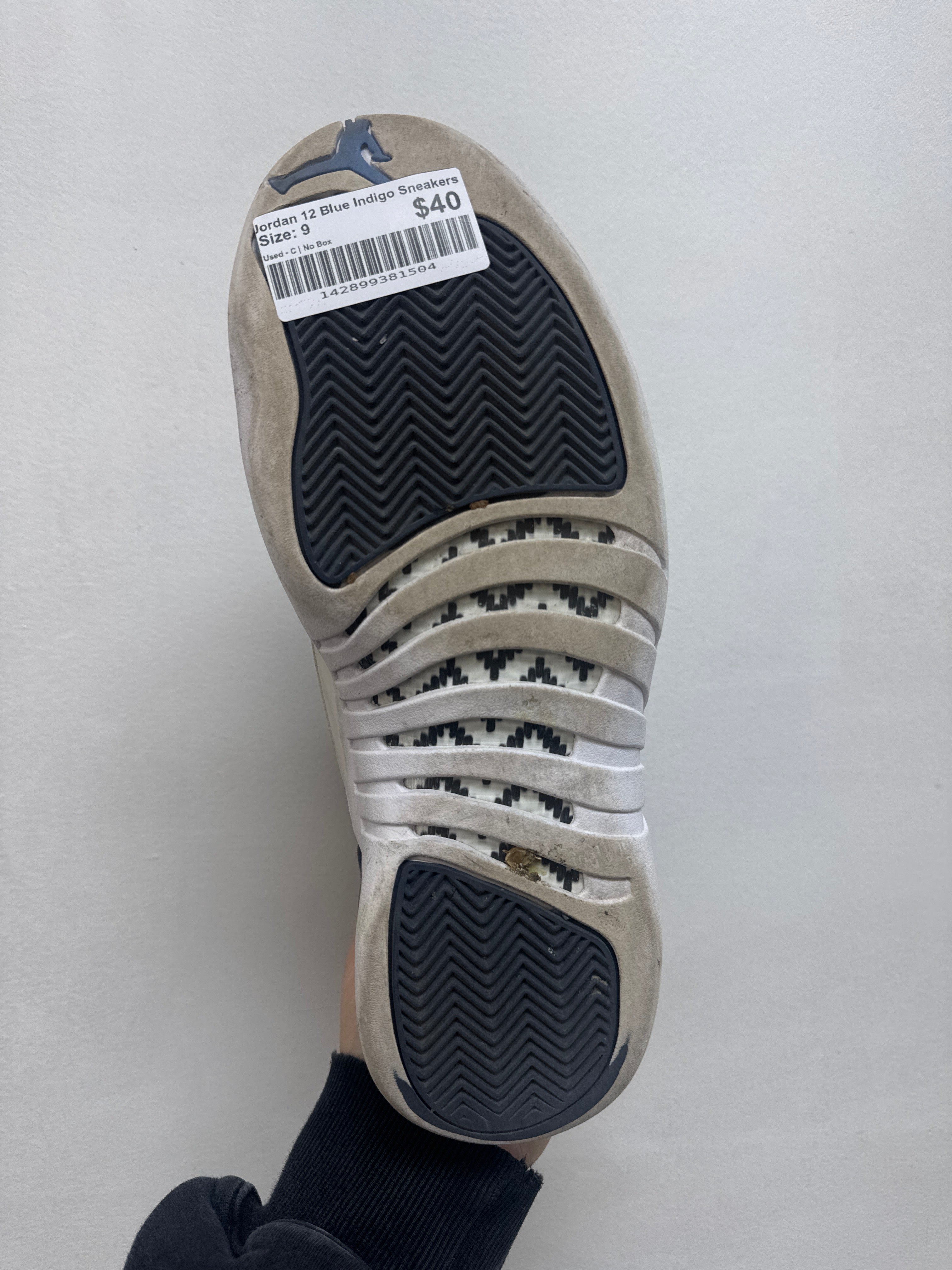 Jordan 12 Blue Indigo Sneakers