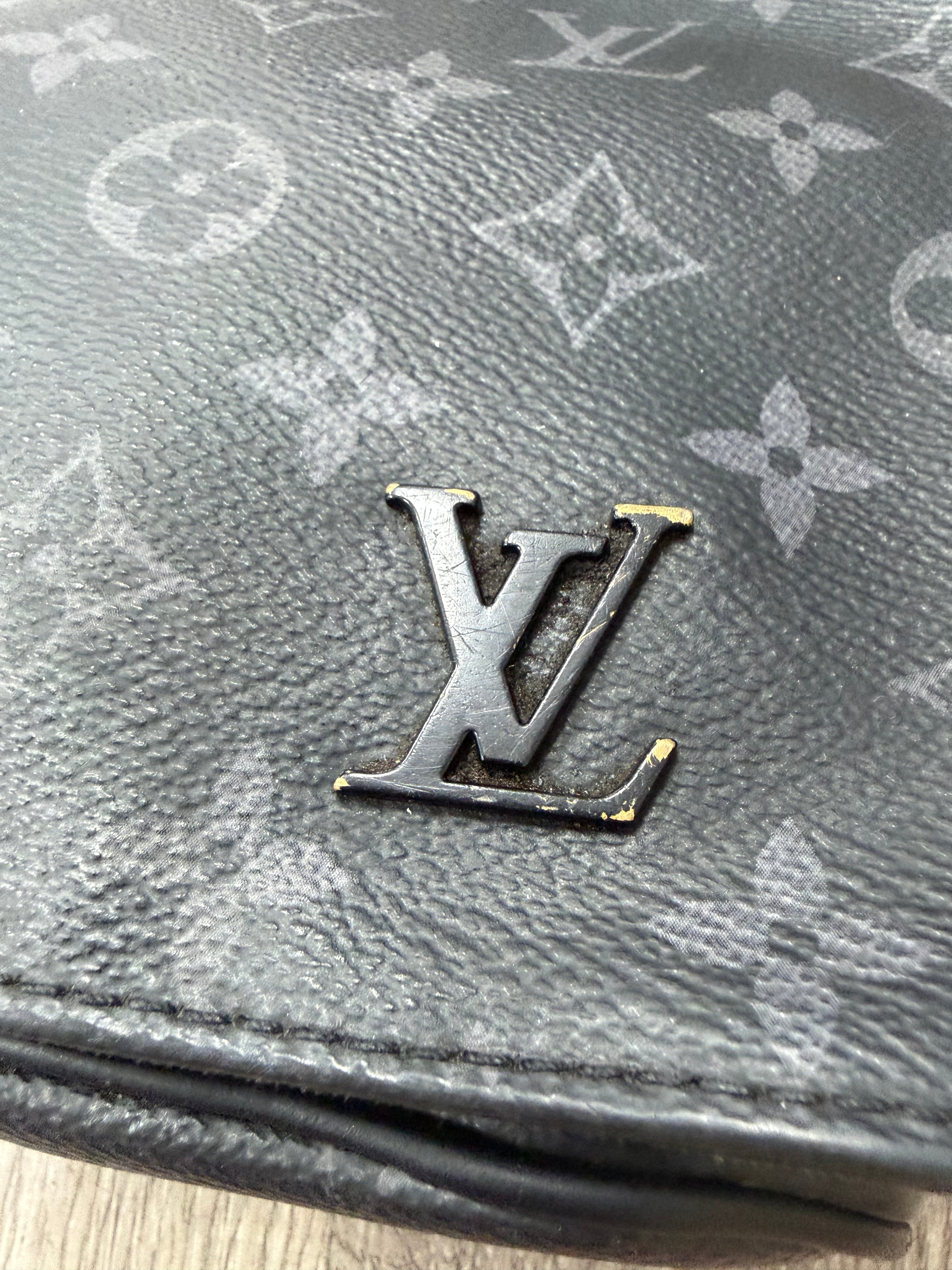 Louis Vuitton Black District Monogram Bag