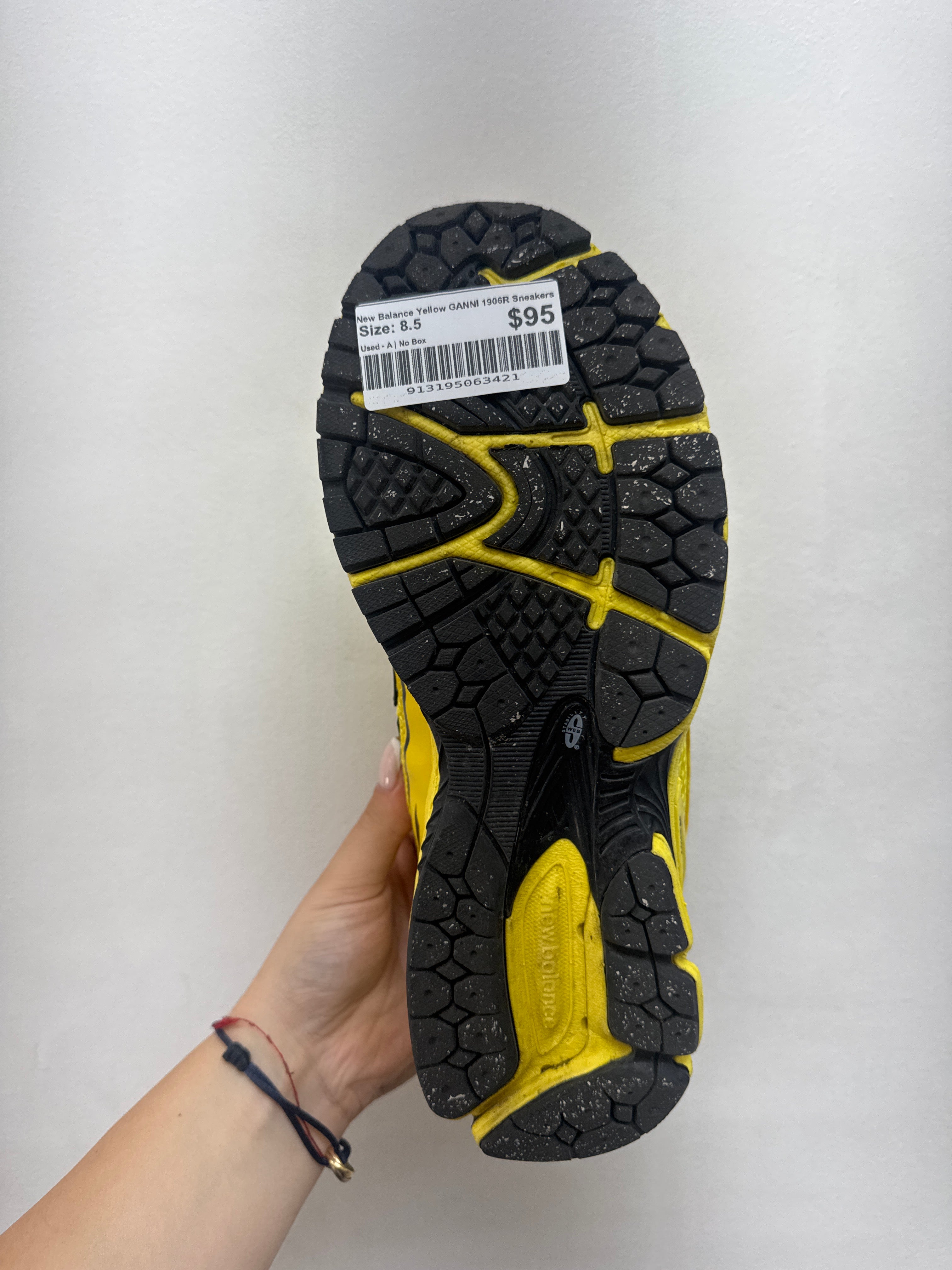 New Balance Yellow GANNI 1906R Sneakers