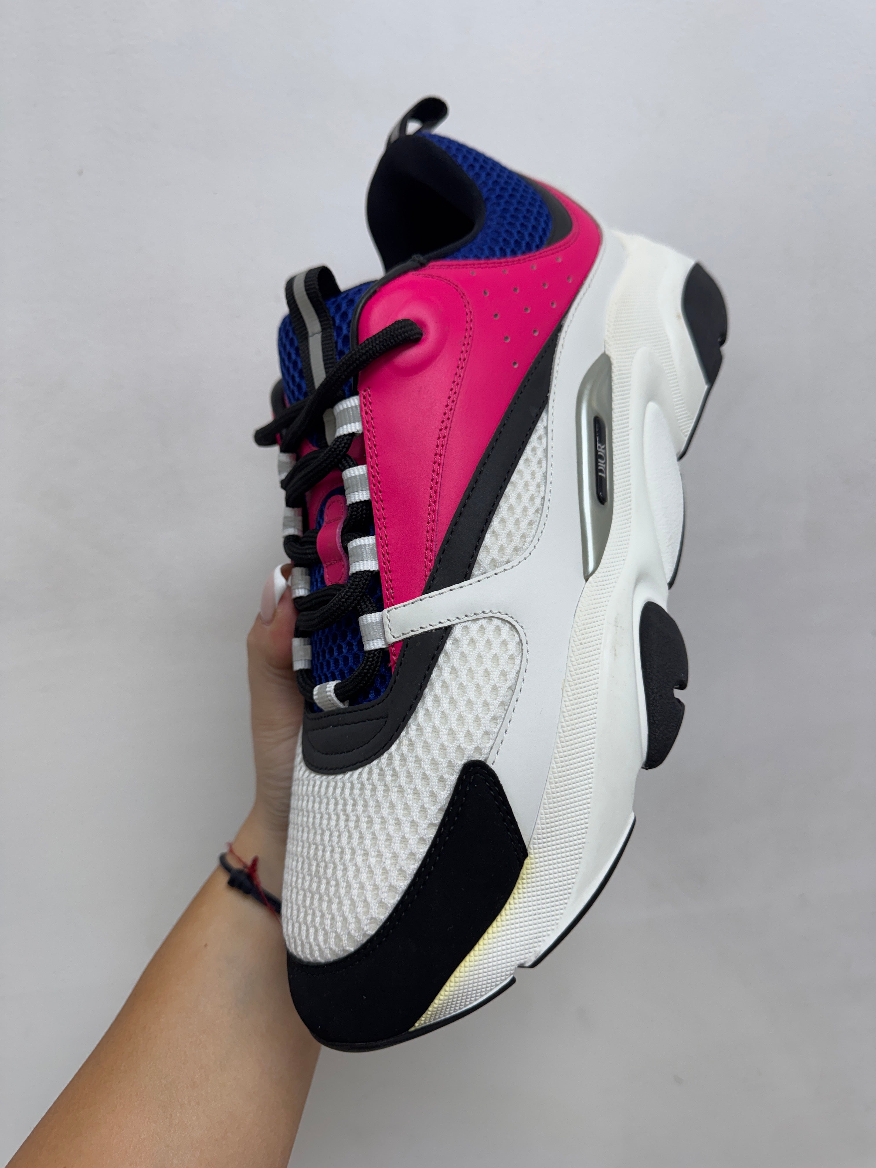 Dior Navy Pink B22 Sneakers