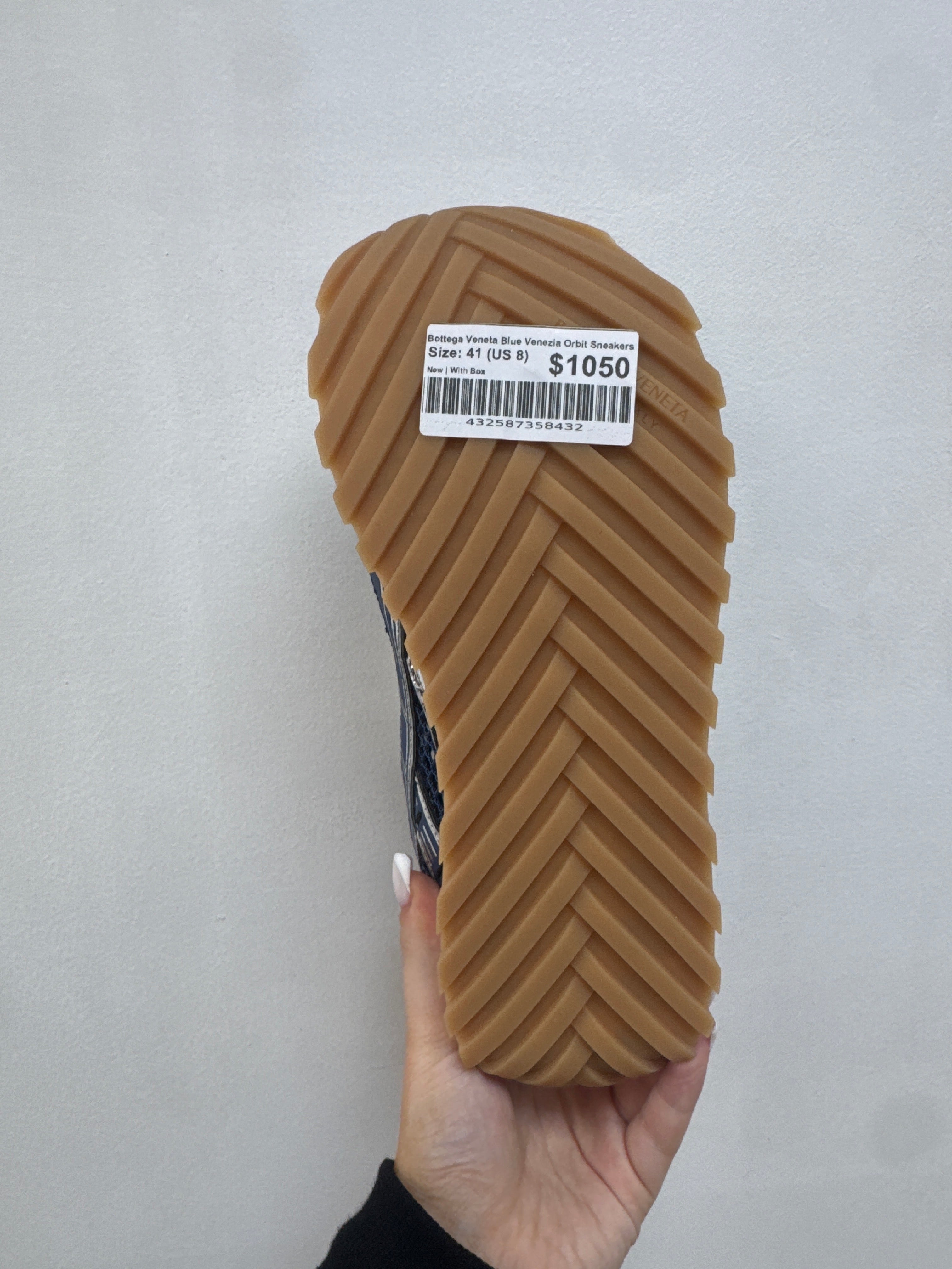 Bottega Veneta Blue Venezia Orbit Sneakers