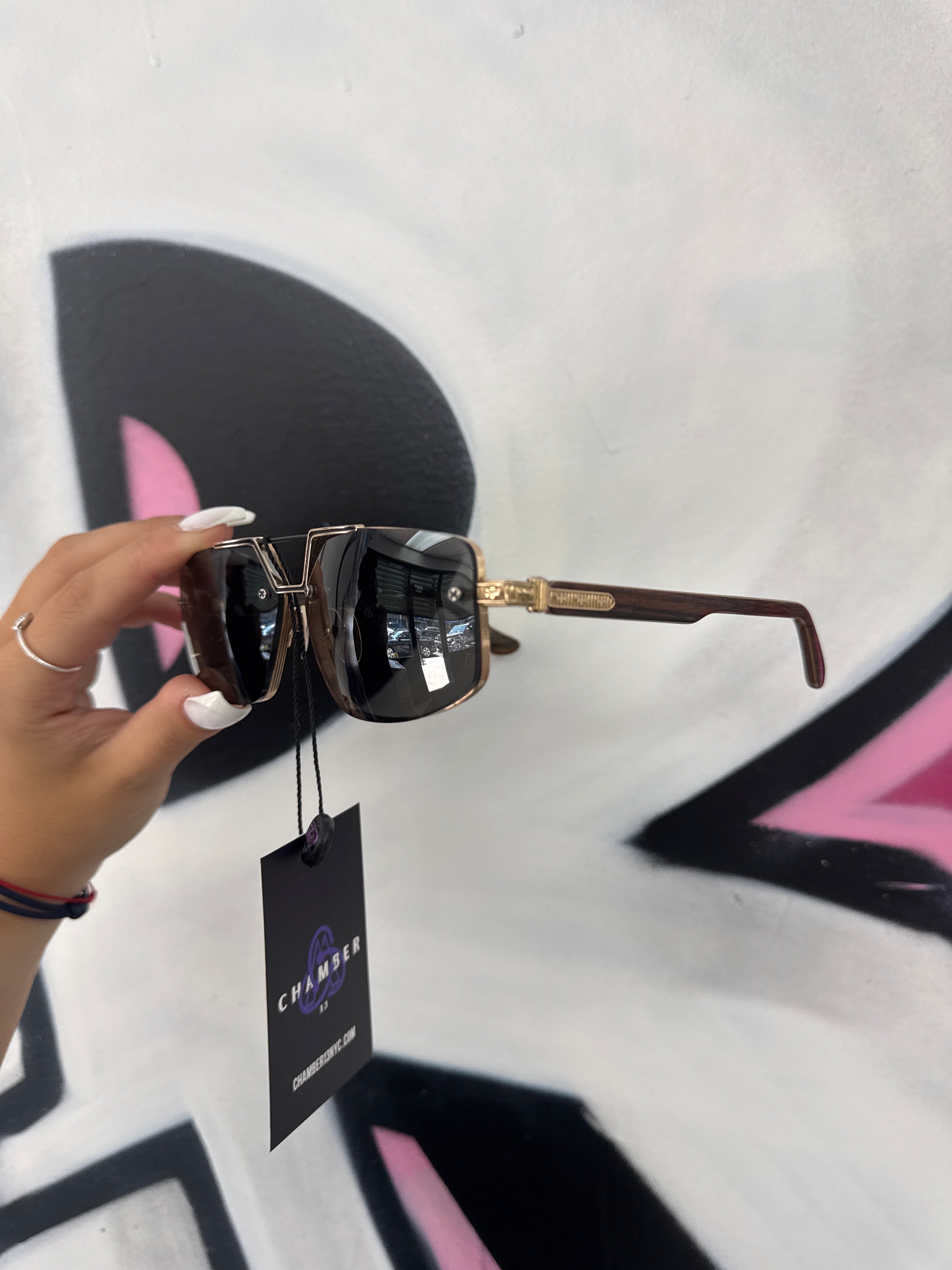 Chrome Hearts Love Rod Sunglasses Used