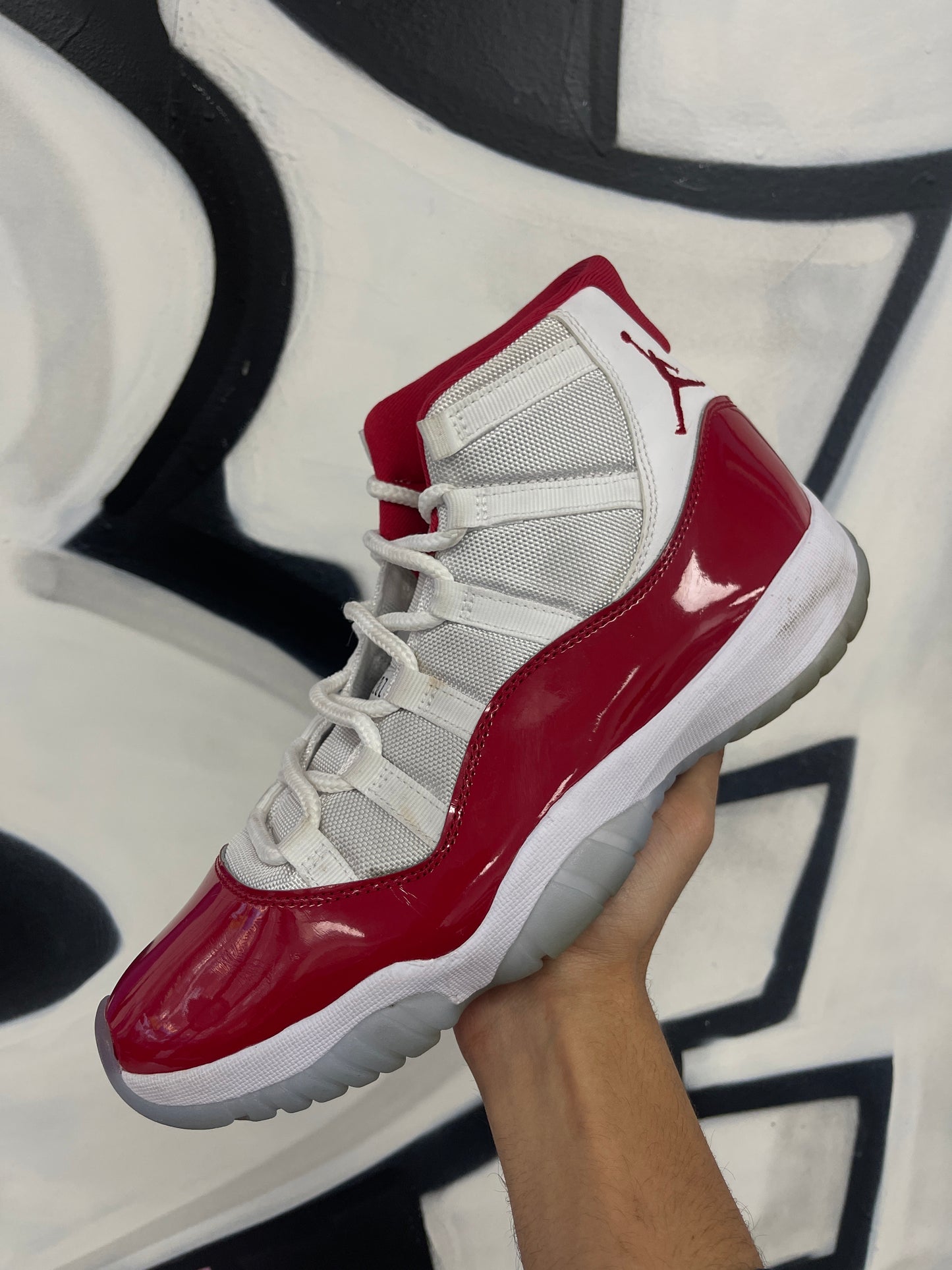 Jordan 11 Cherry Used 9 No Box