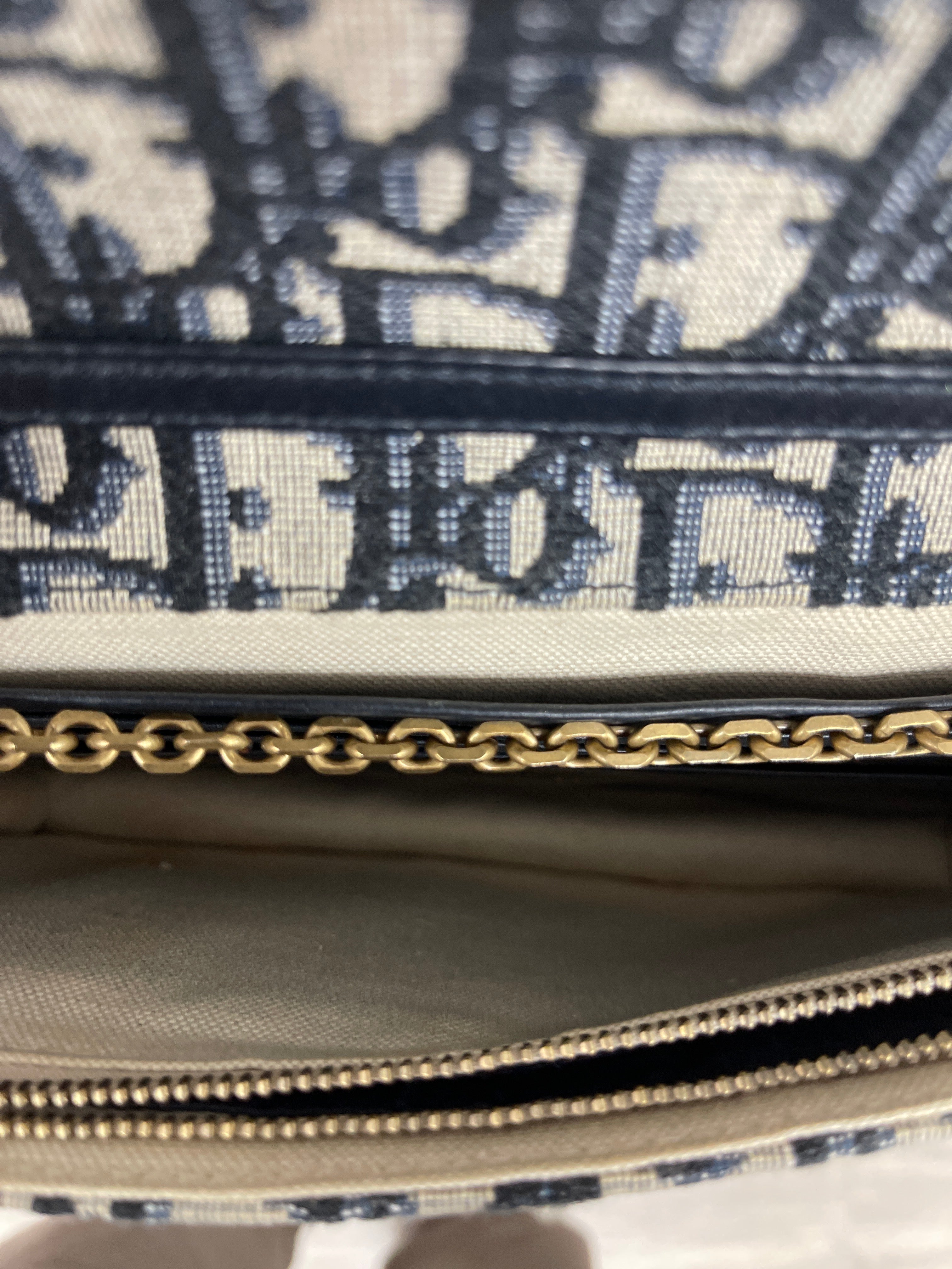 Dior Dior Oblique Saddle Pouch Bag