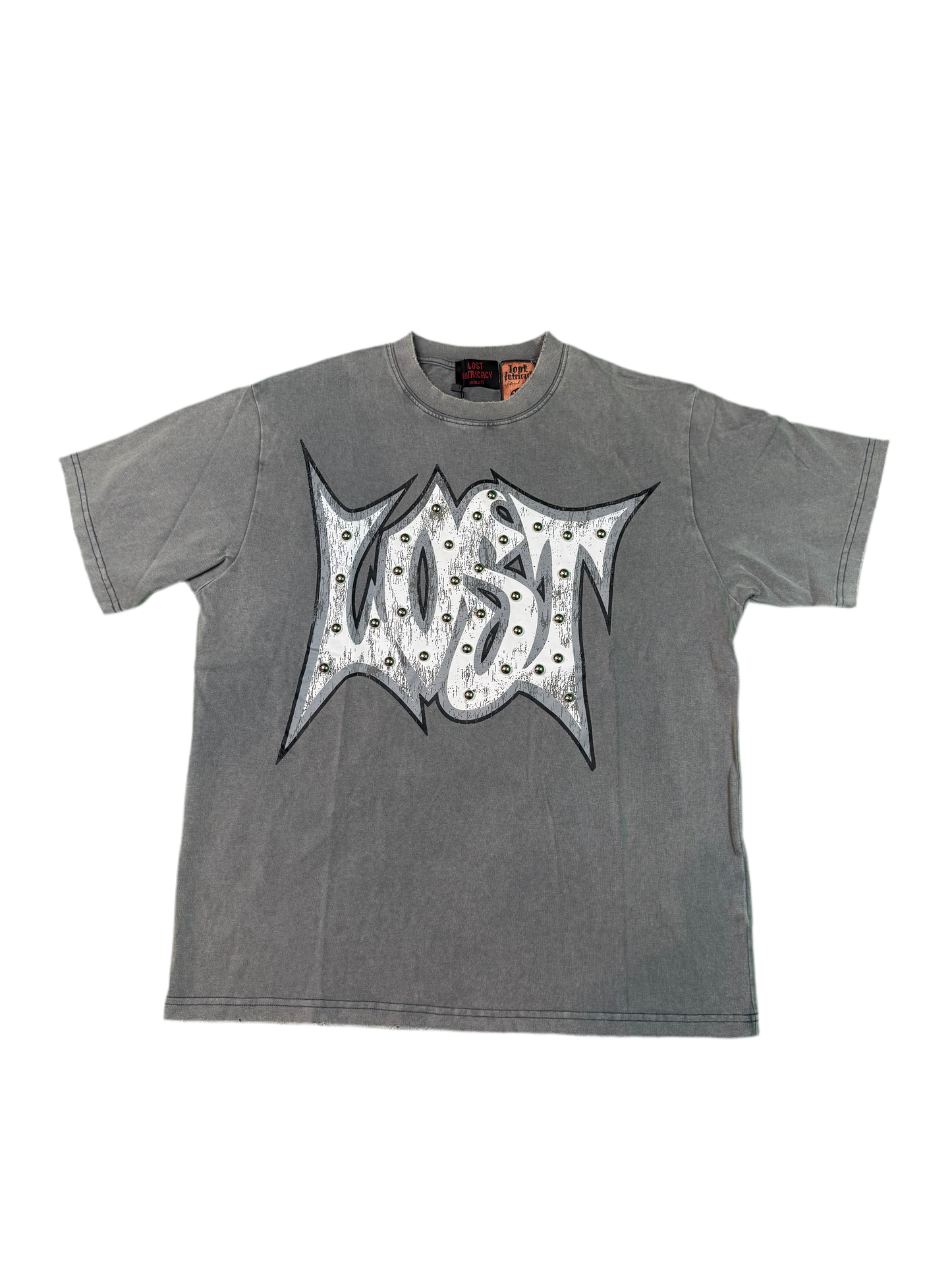 Lost Intricacy Grey Outline Tee