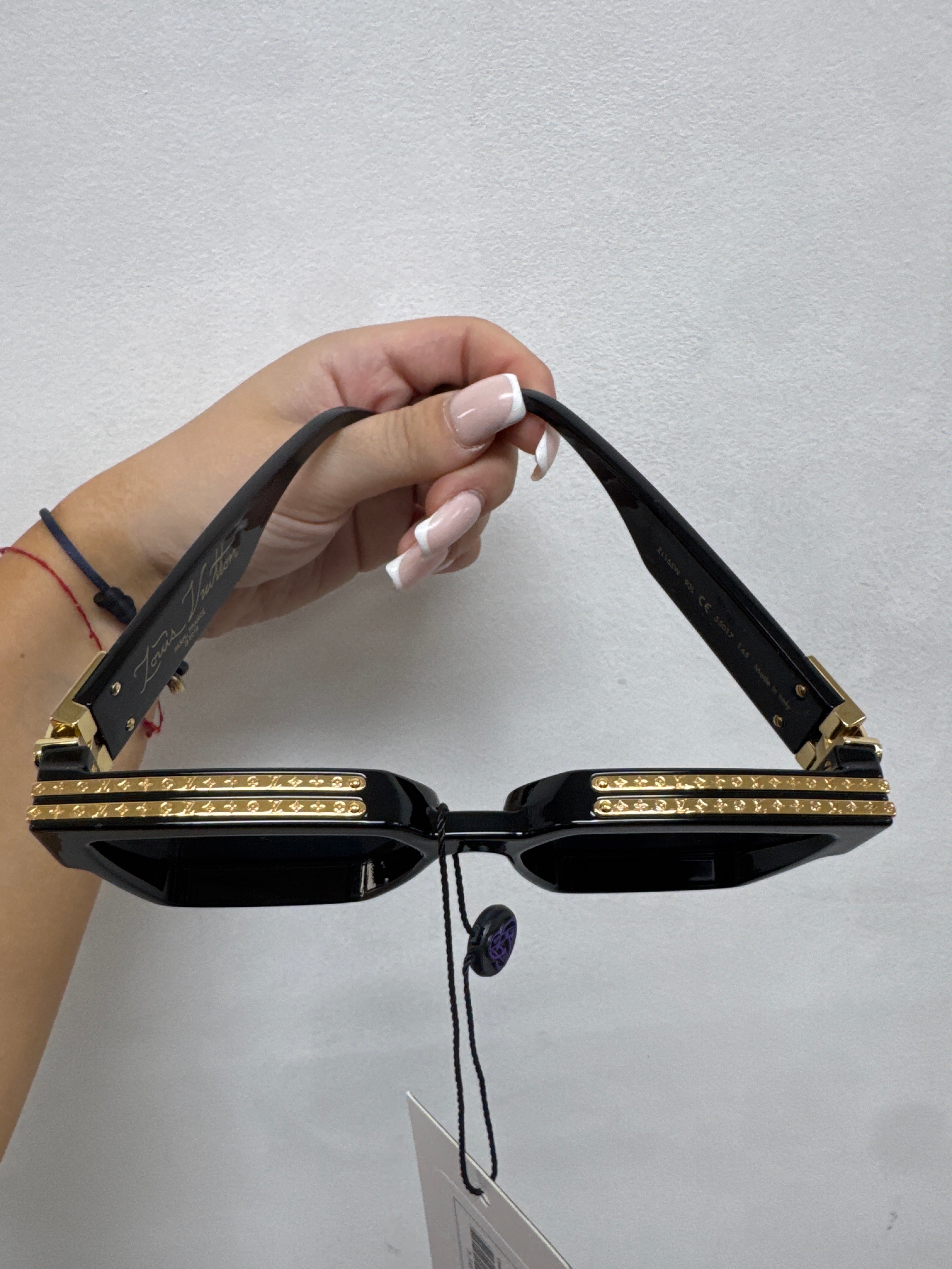 Louis Vuitton Black Gold Millionaire Sunglasses