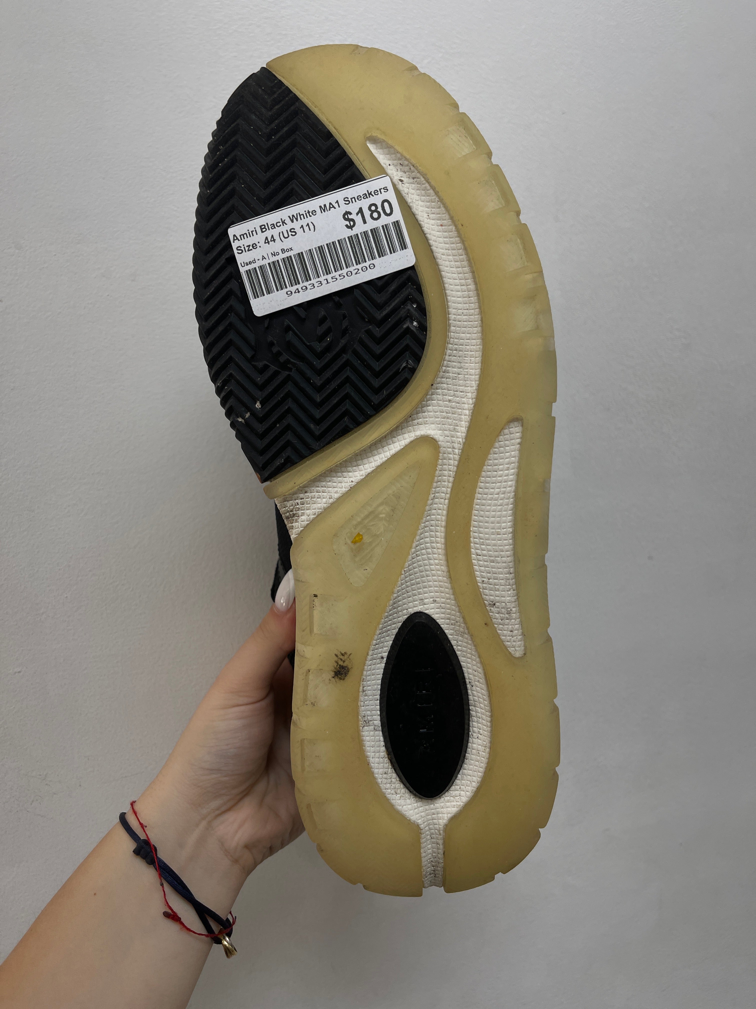 Amiri Black White MA1 Sneakers