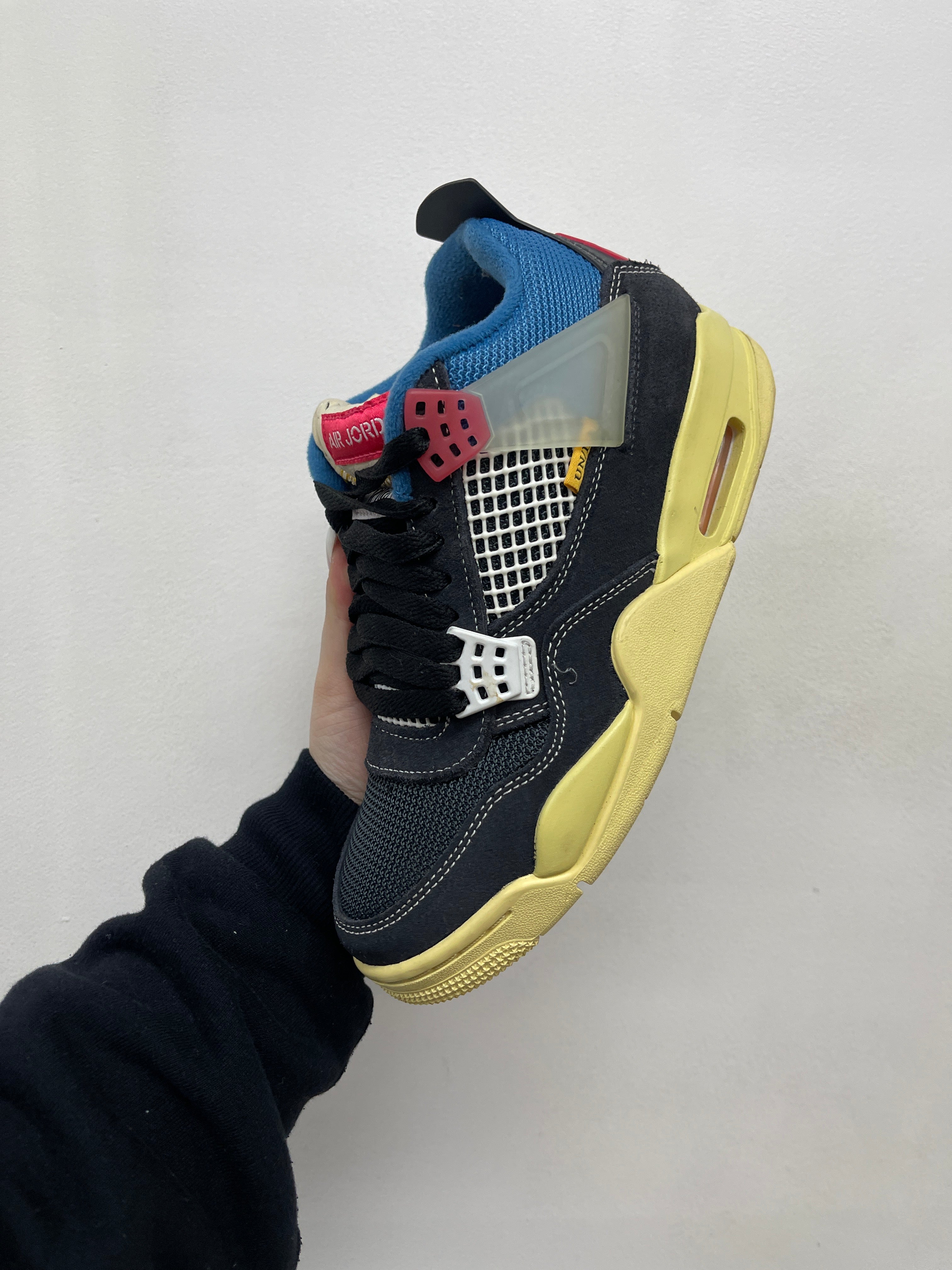 Jordan 4 x Union Noir Sneakers