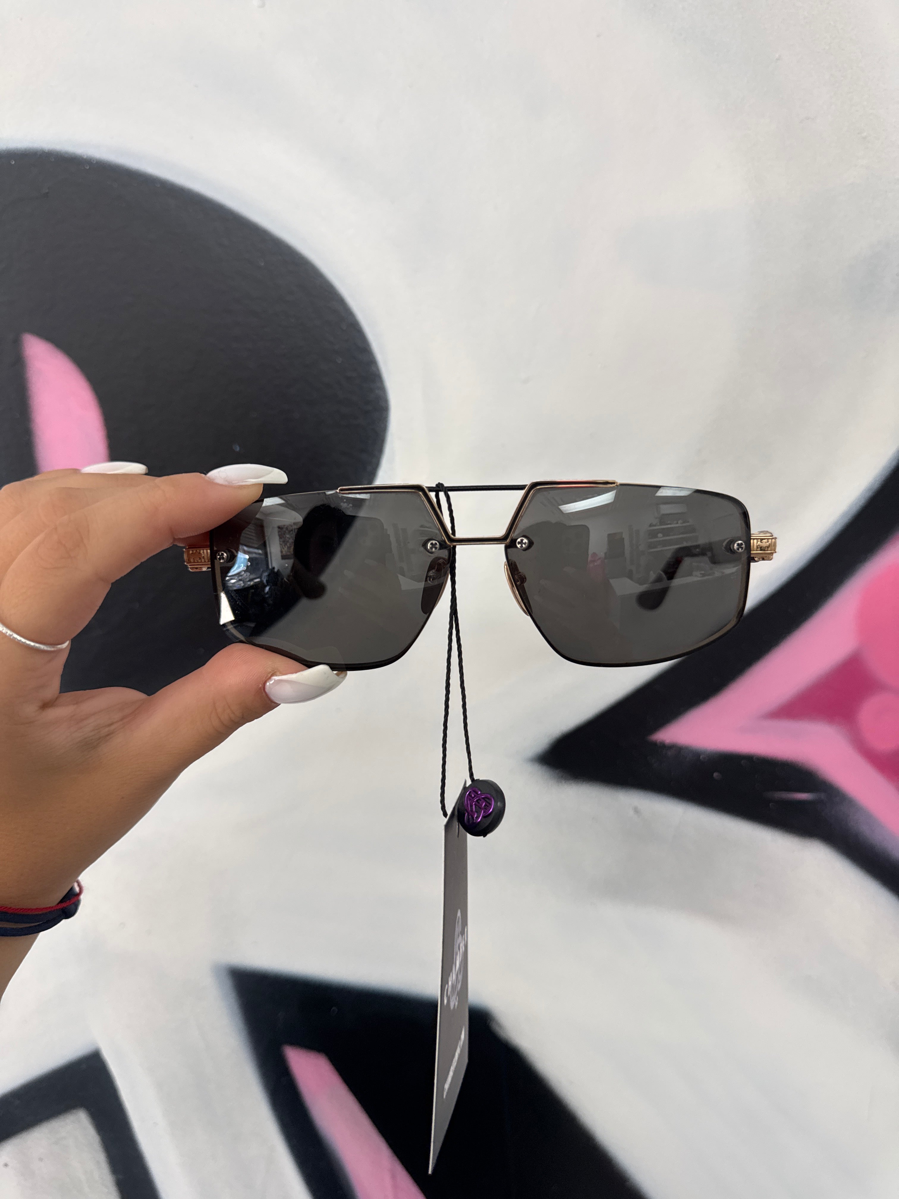 Chrome Hearts Love Rod Sunglasses Used