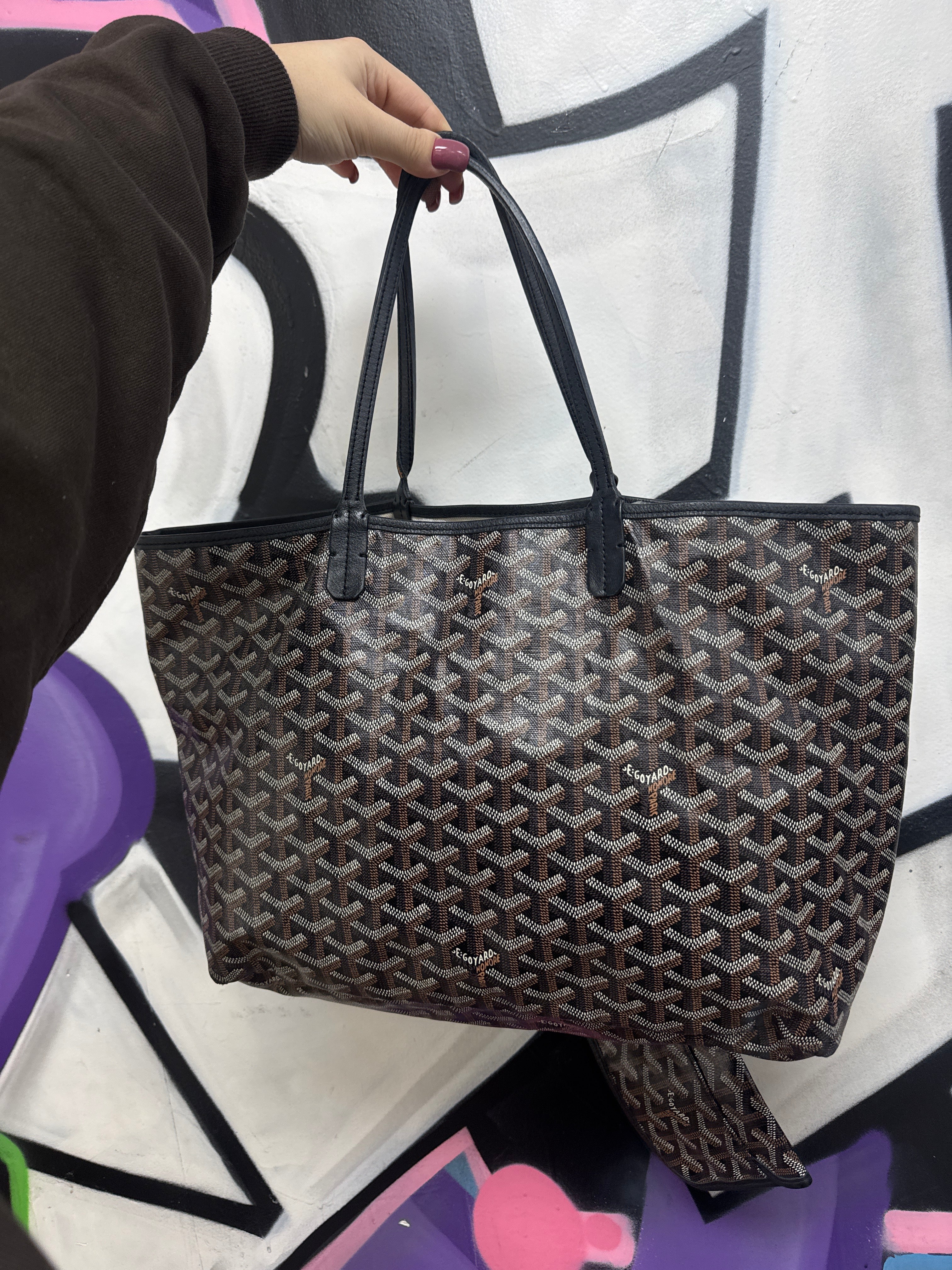 Goyard Black Tote Bag