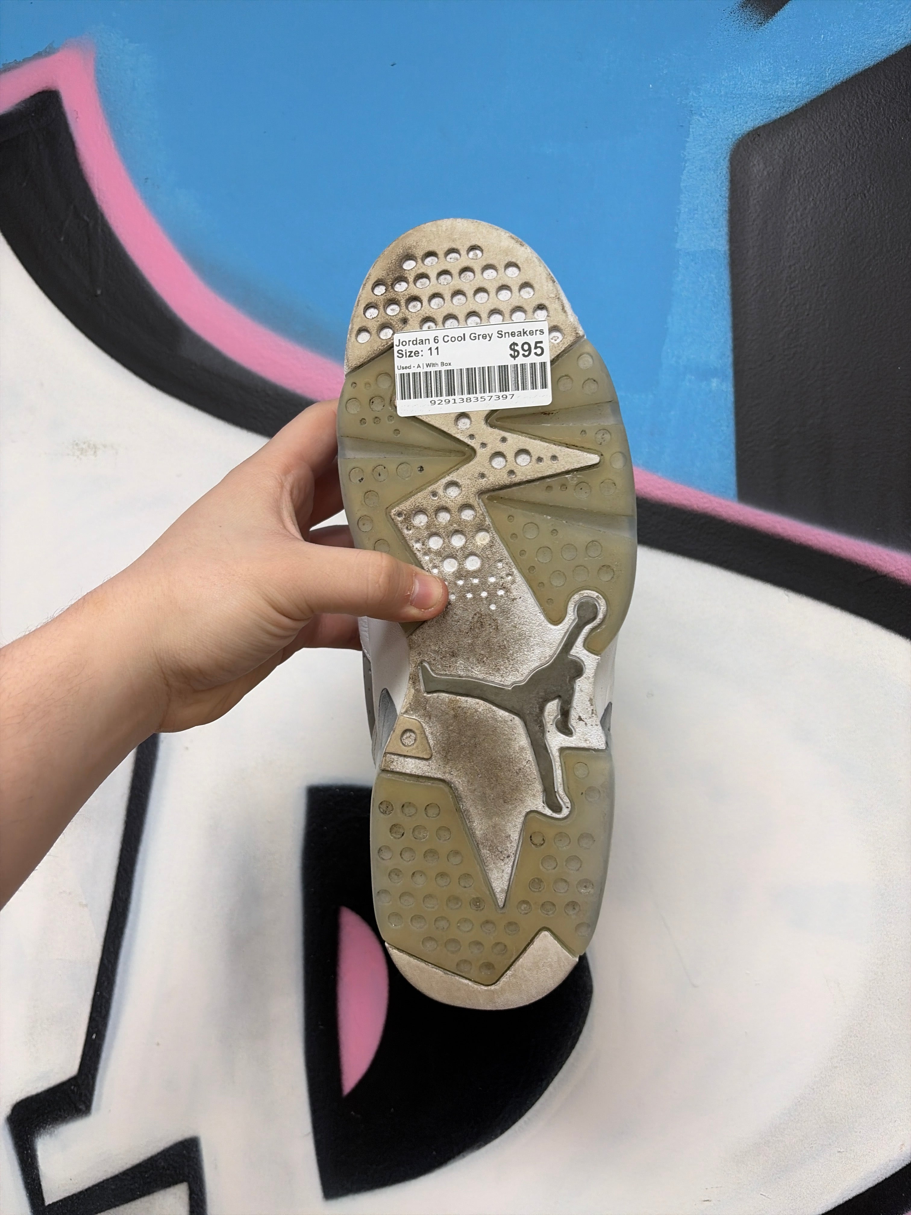 Jordan 6 Cool Grey Sneakers