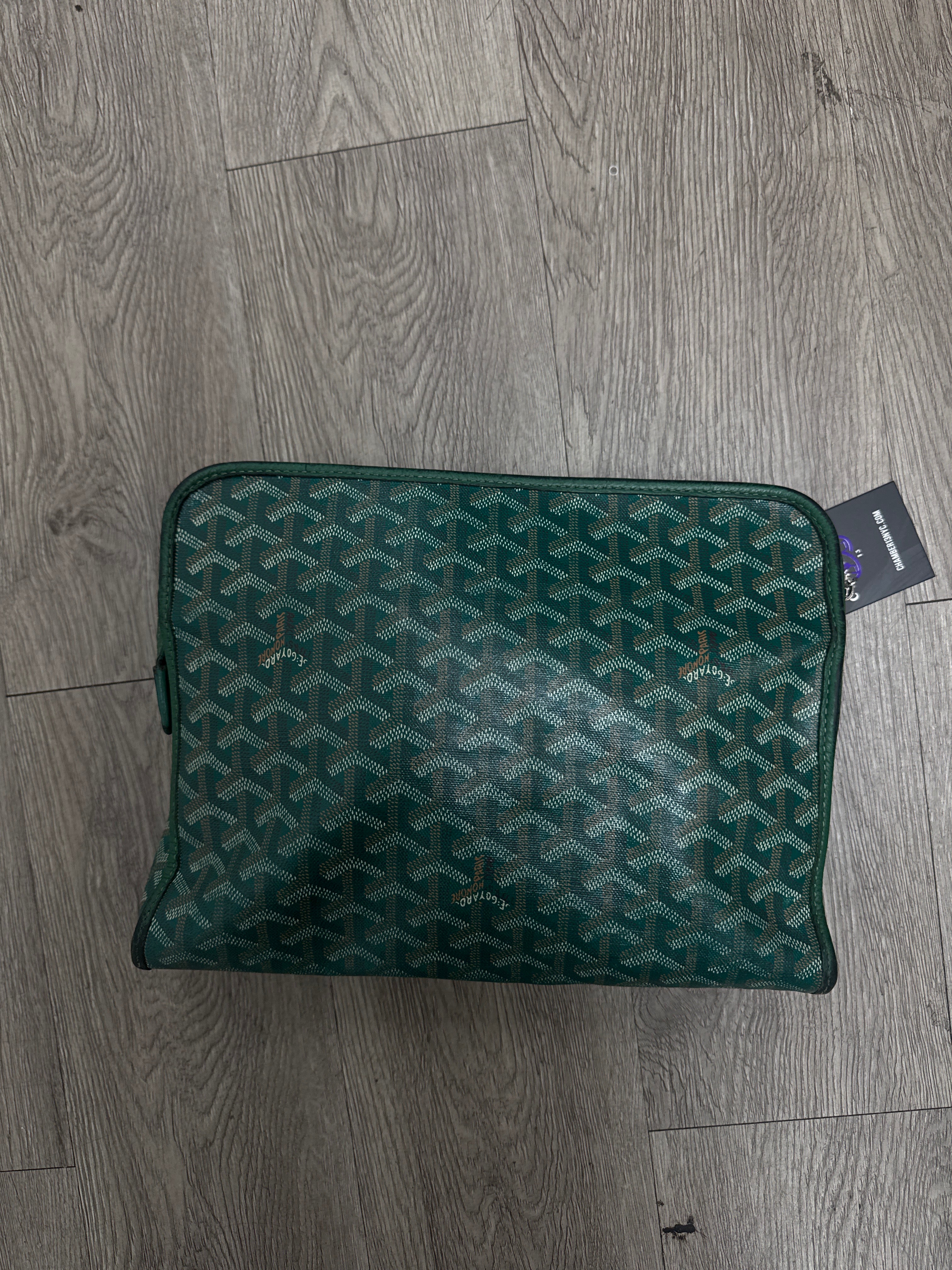 Goyard Green Monogram Jouvence (GM) Bag