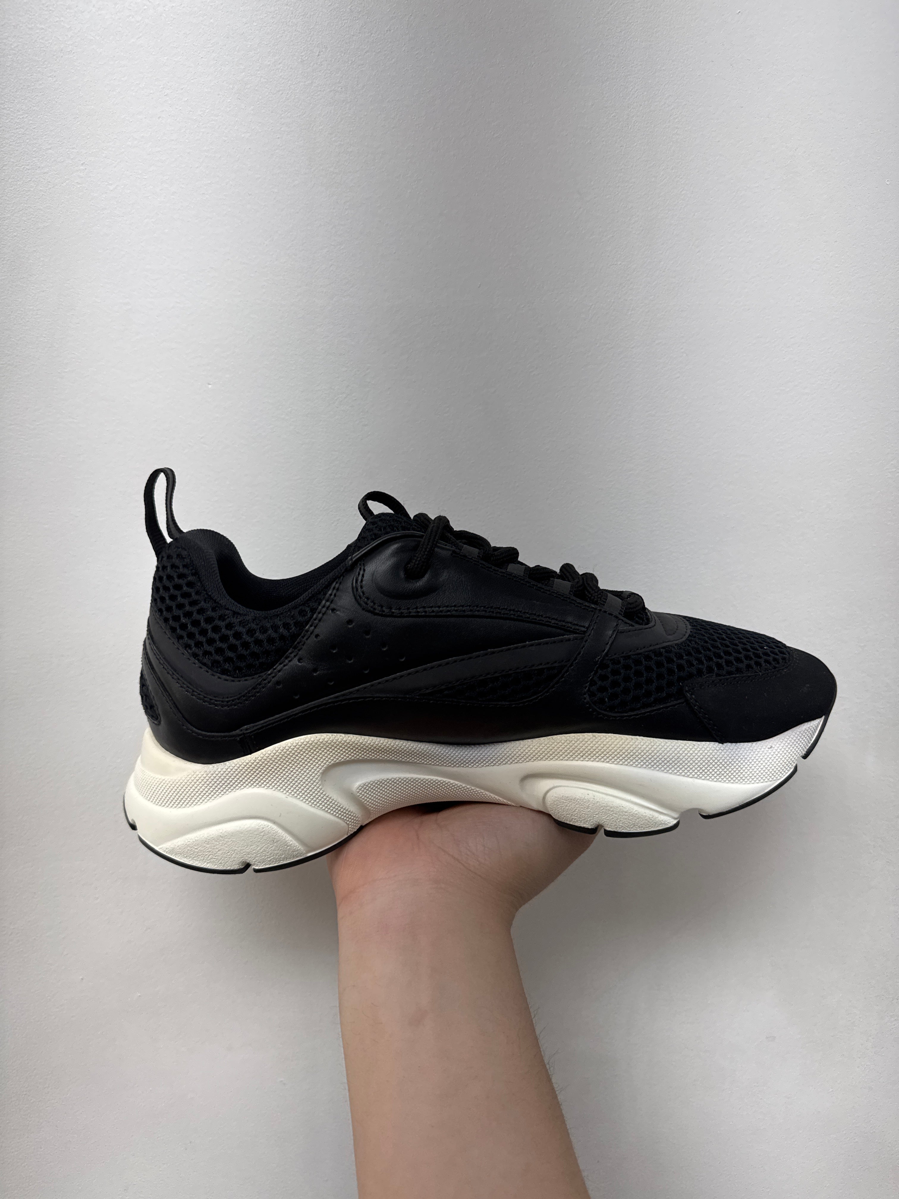 Dior B22 Black White Sneakers