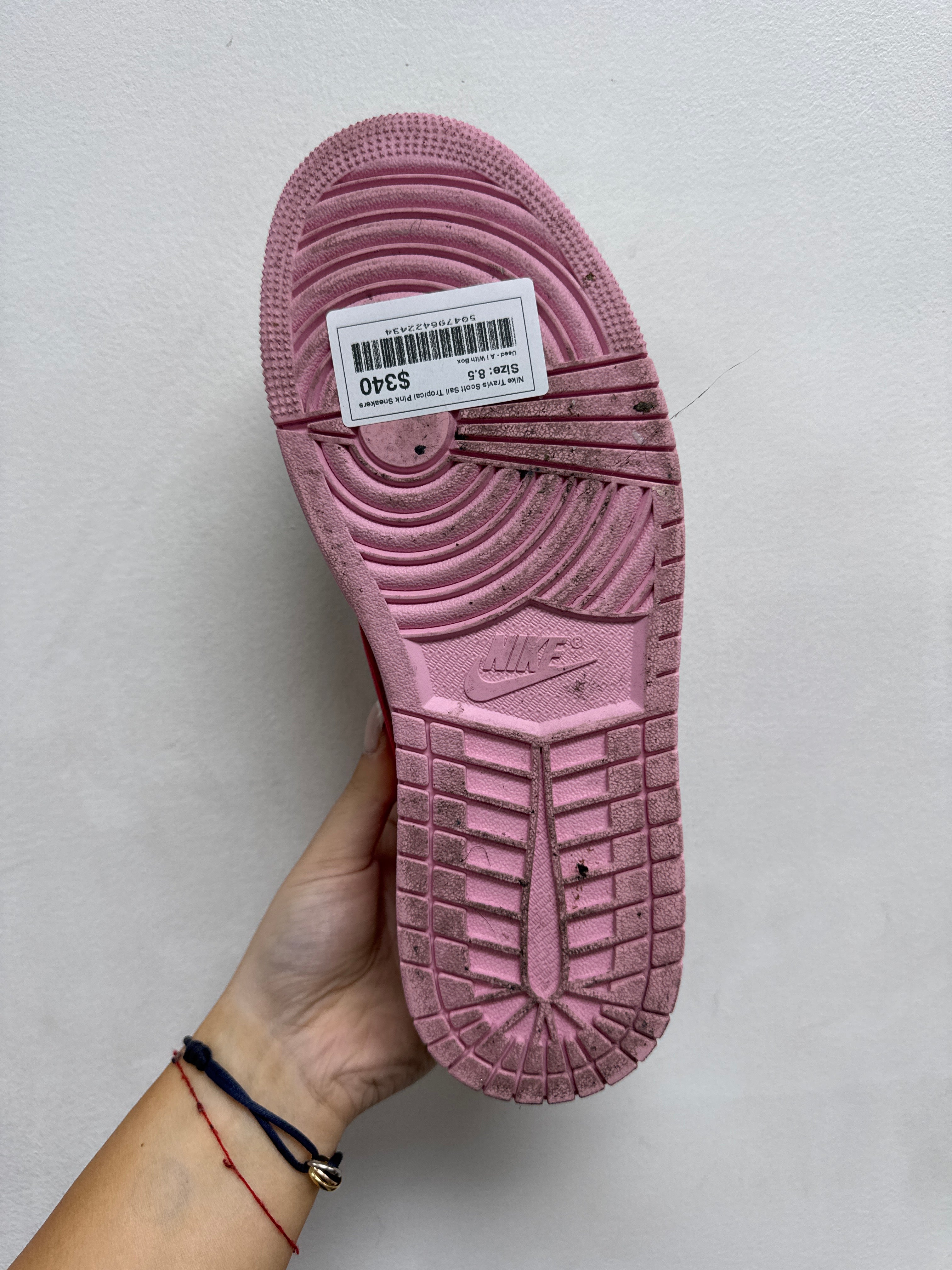 Nike Travis Scott Sail Tropical Pink Sneakers
