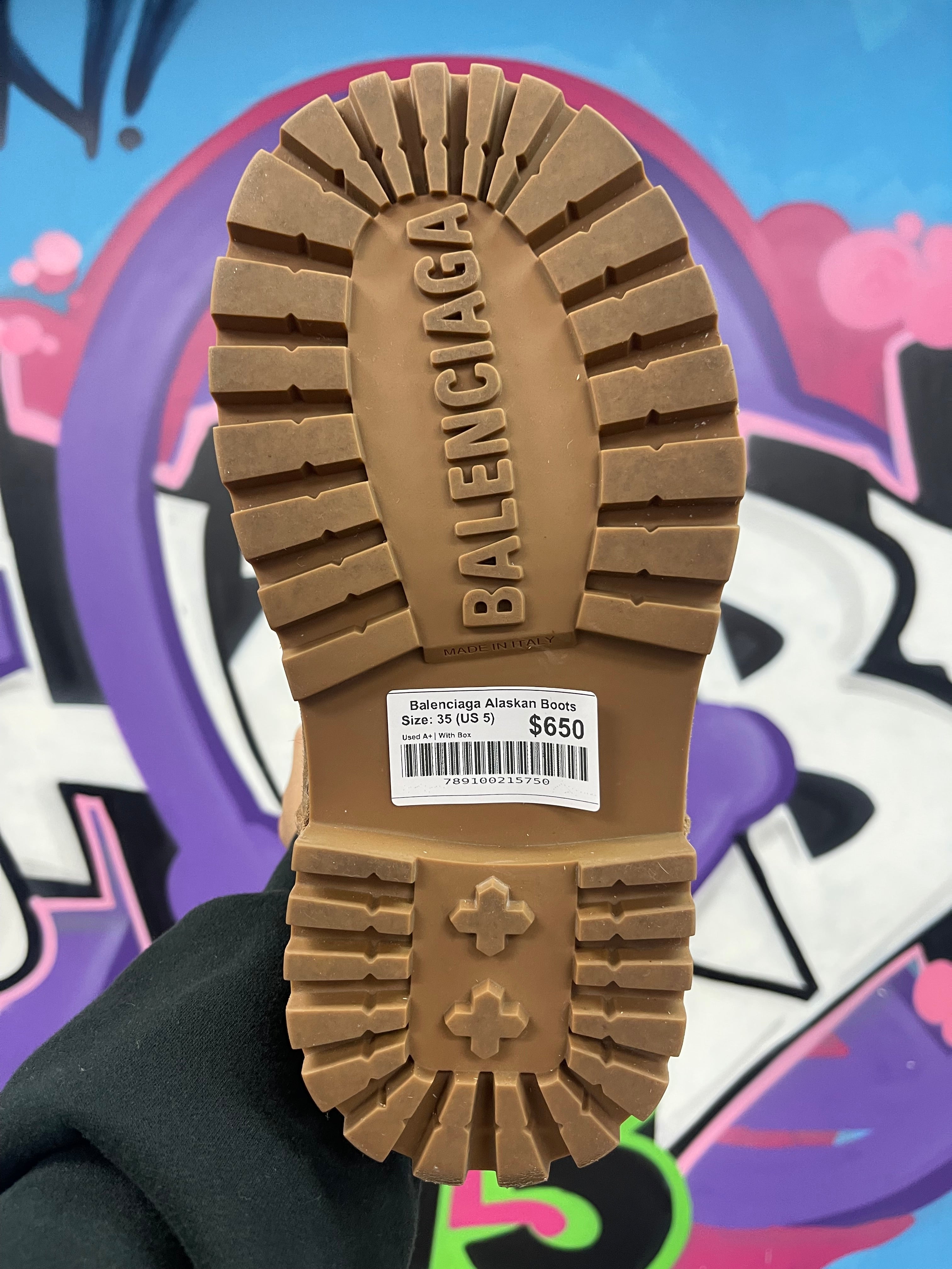 Balenciaga Alaskan Boots