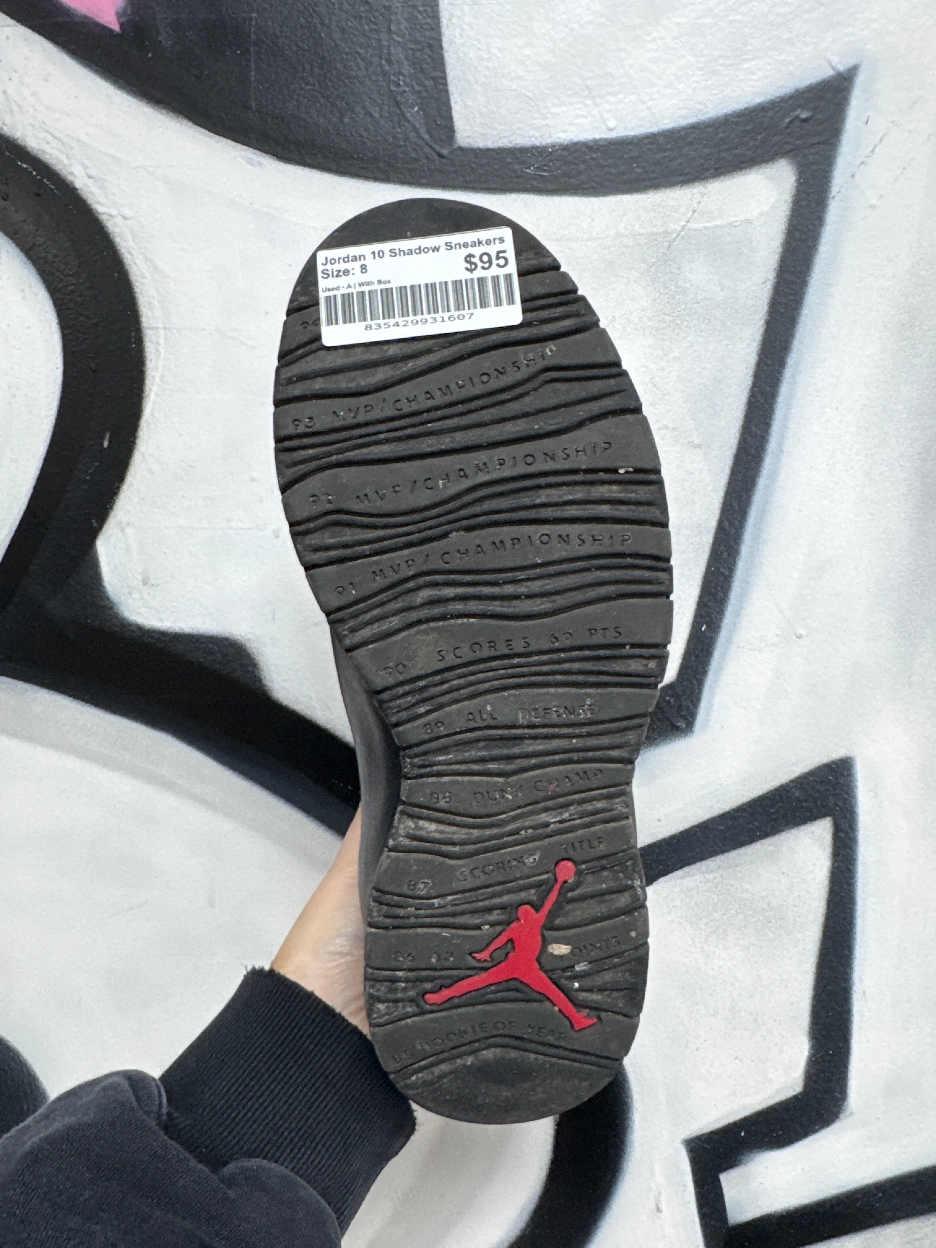 Jordan 10 Shadow Sneakers