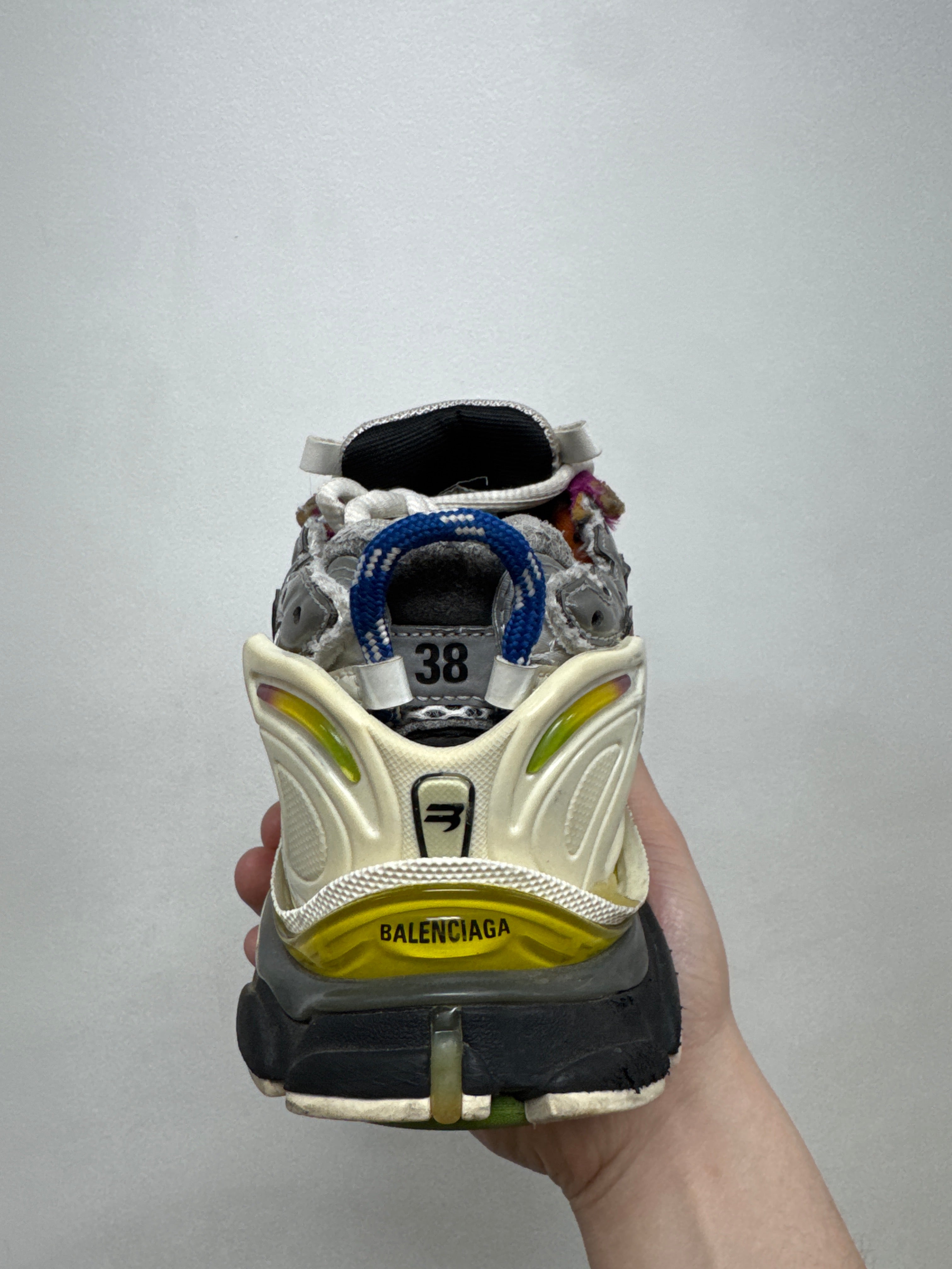 Balenciaga Multi Color Runner Sneakers