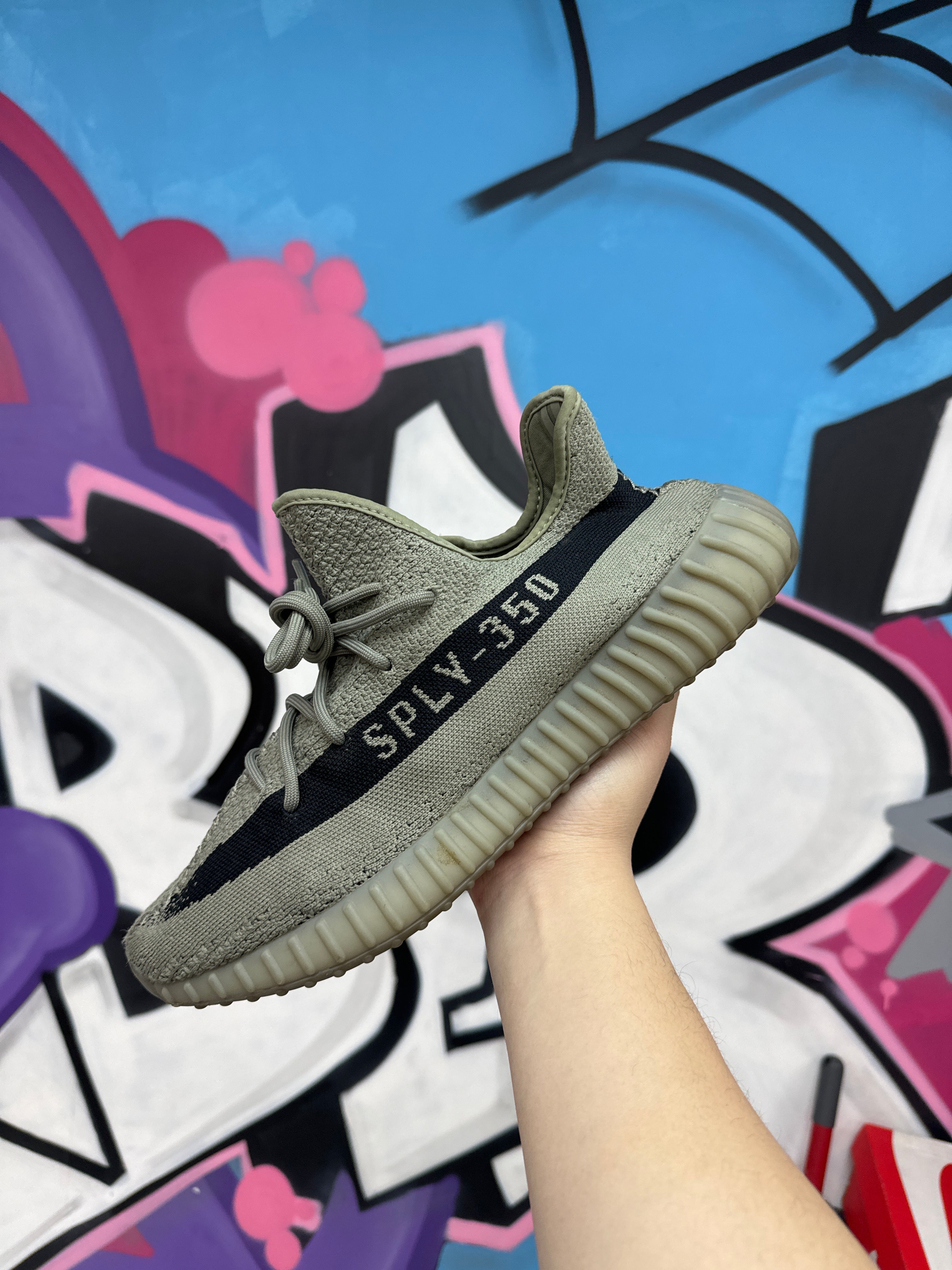 YZY 350 Granite Sneakers