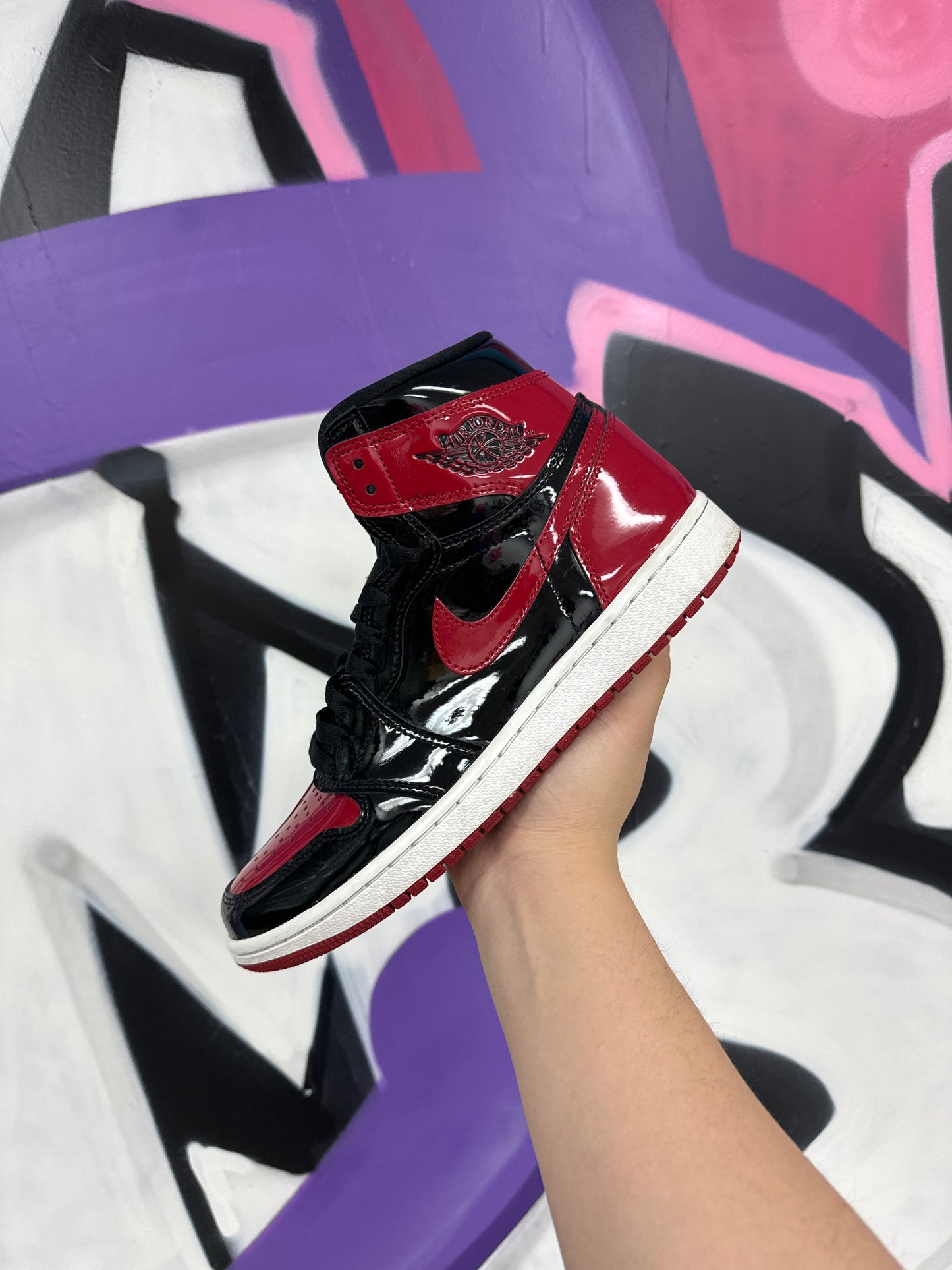 Jordan 1 Patent Used 9 With Box