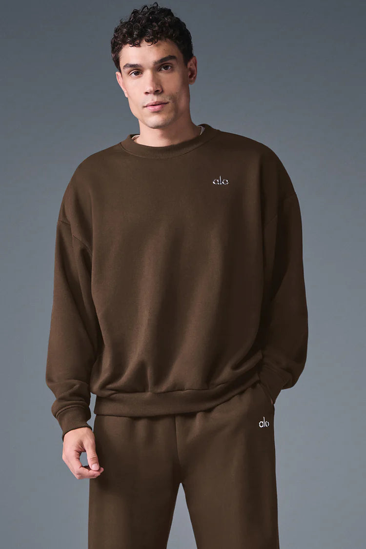 ALO 'Accolade' Espresso Crewneck