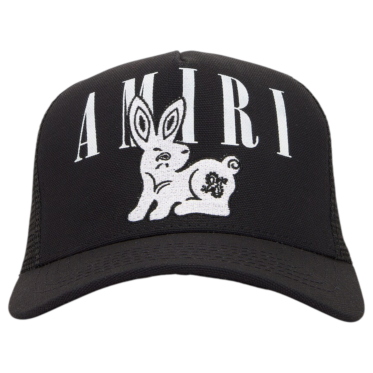 Amiri Bandana Bunny Rabbit Black Cap