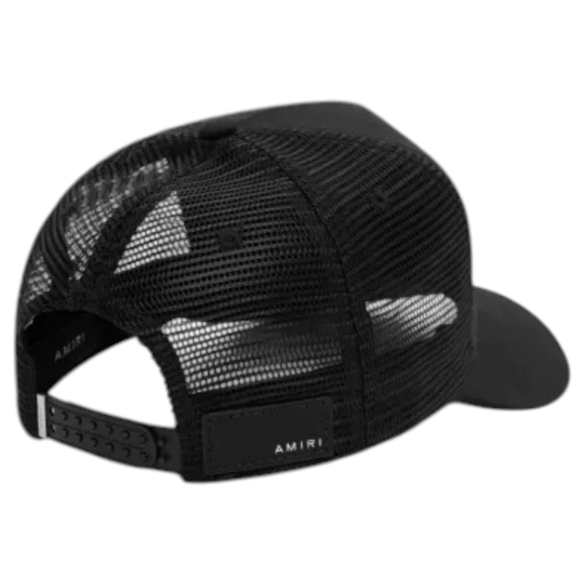 Amiri Brown 3 Star Black Trucker Hat