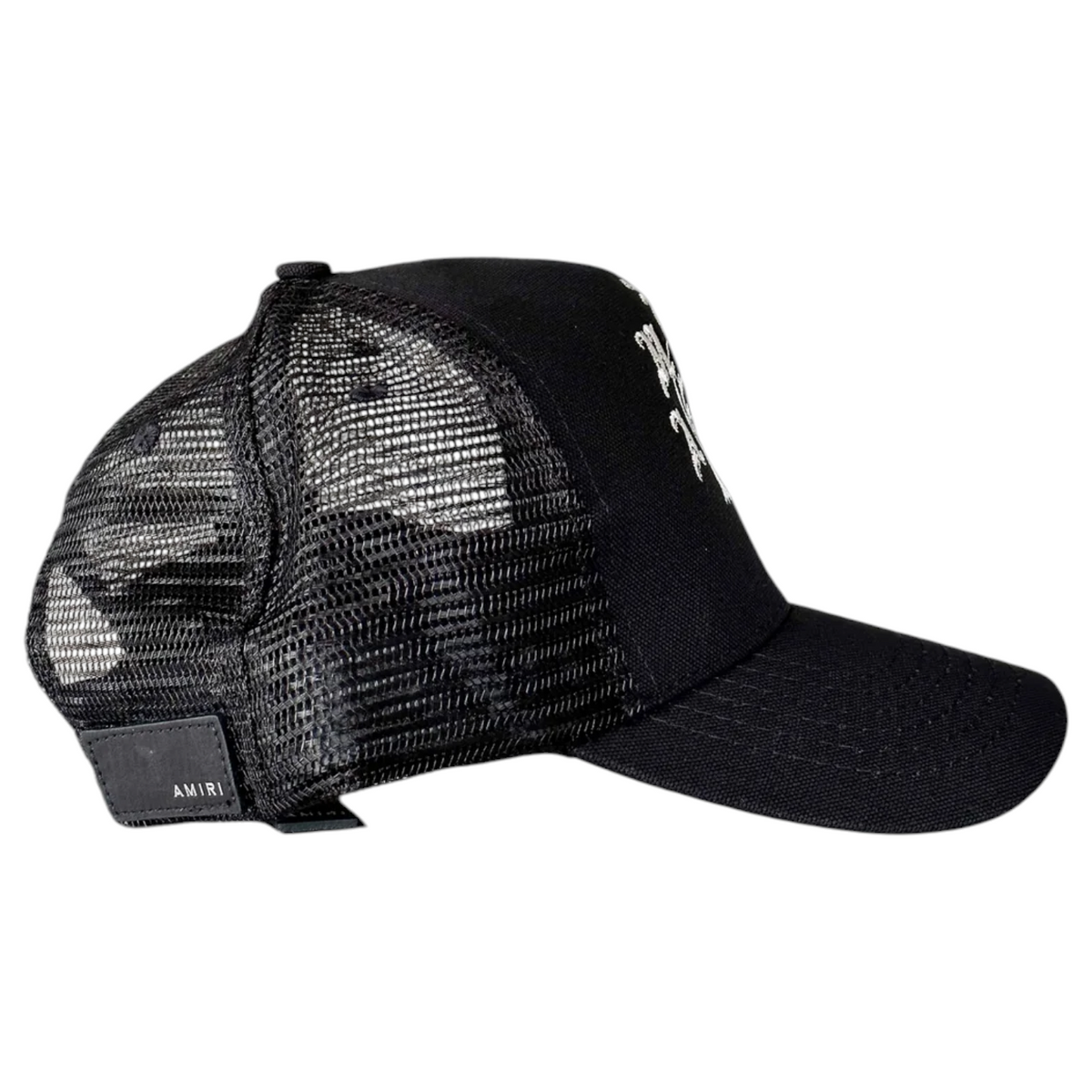 Amiri Cream Wes Lang Black Cap