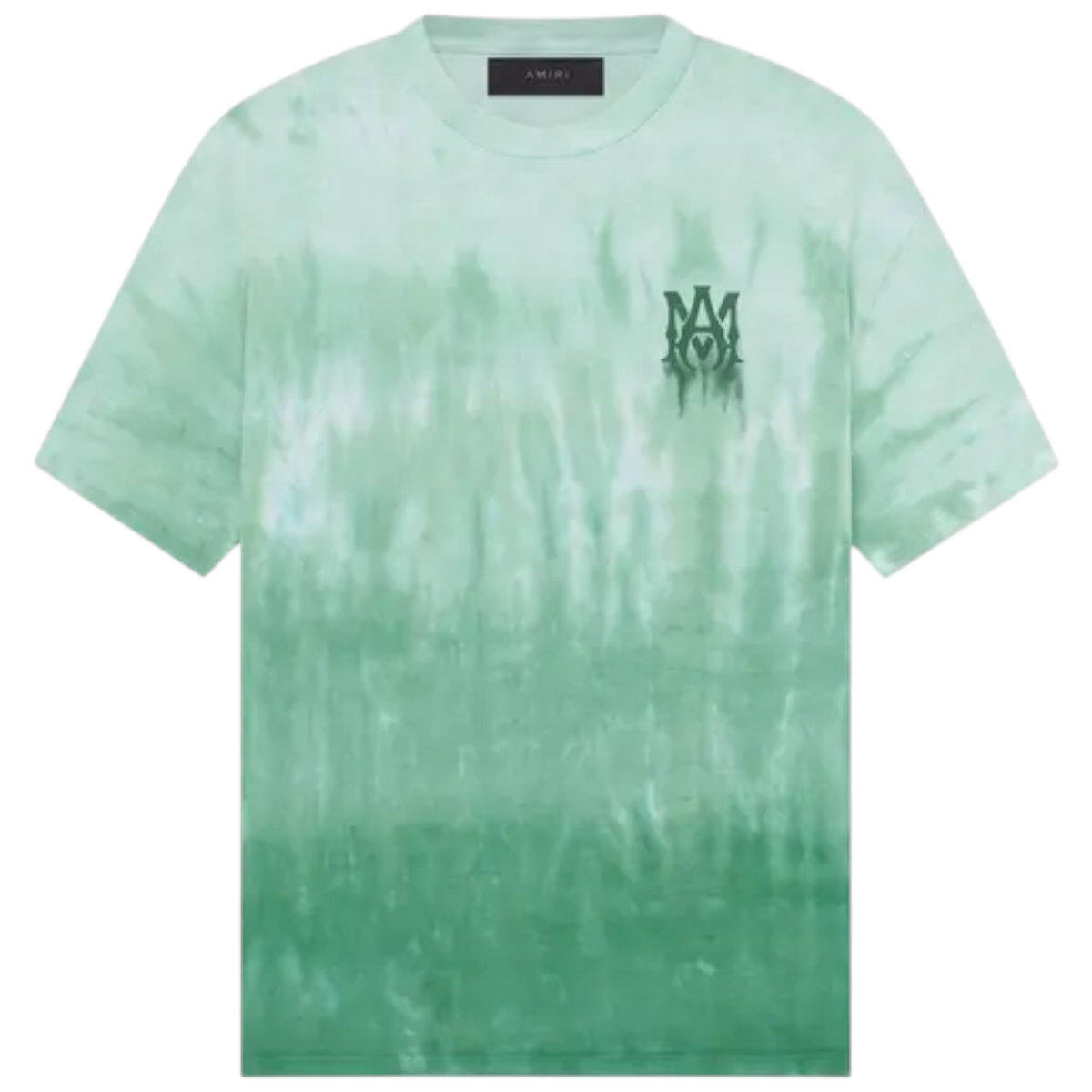 Amiri MA Tie Dye Green Tee