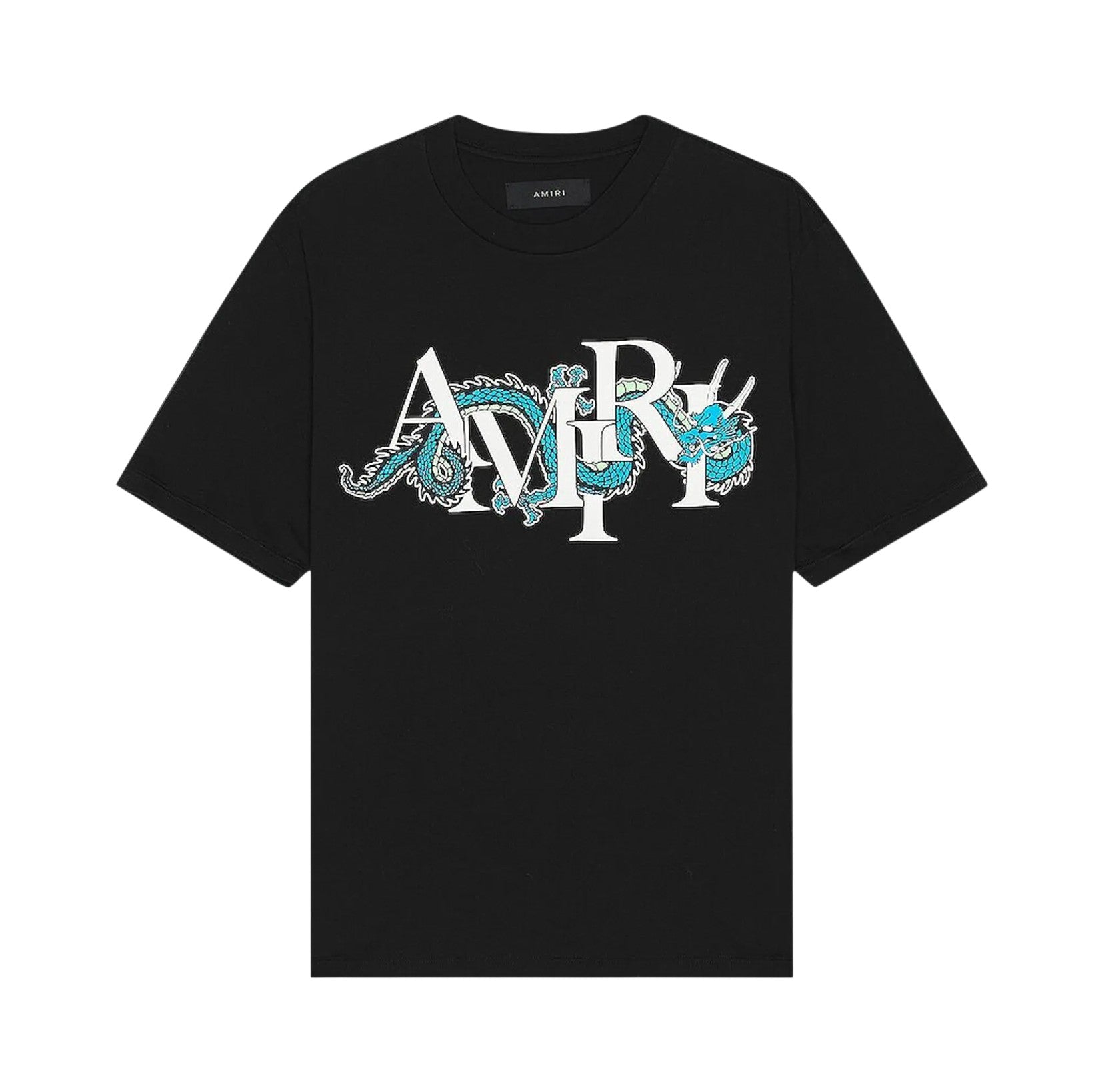 Amiri 'Dragon' Black Tee