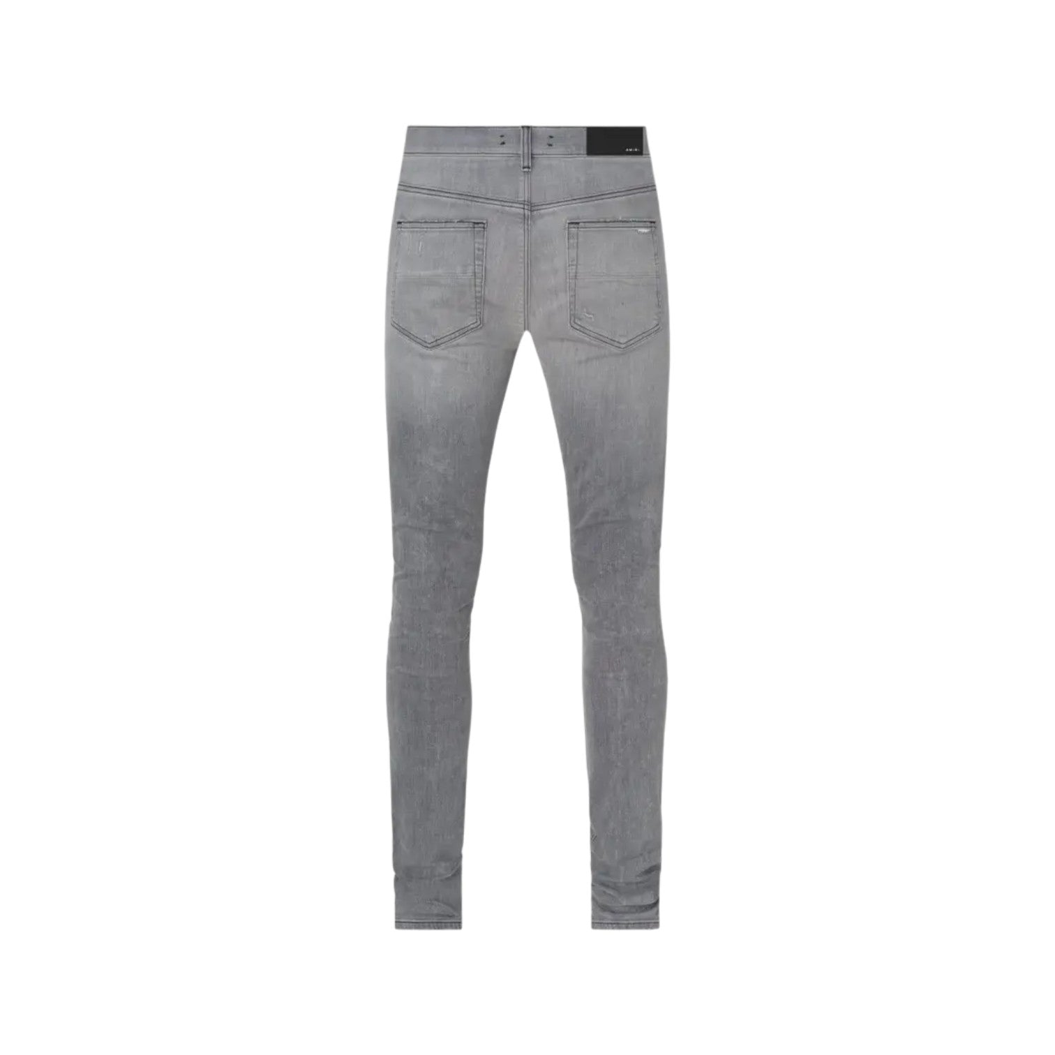 Amiri 'MX1' Pink Patch & Grey Jeans