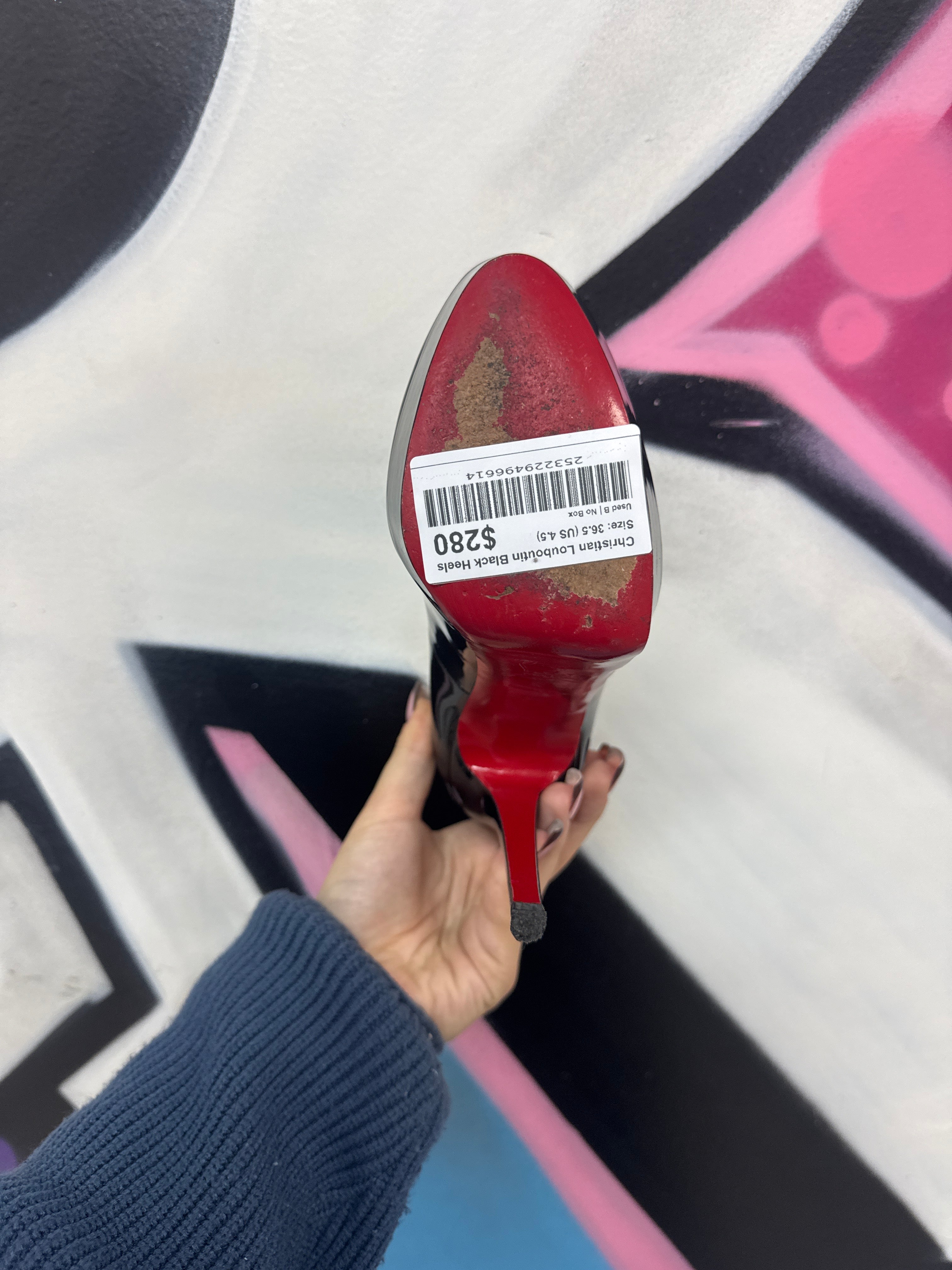 Christian Louboutin Black Heels